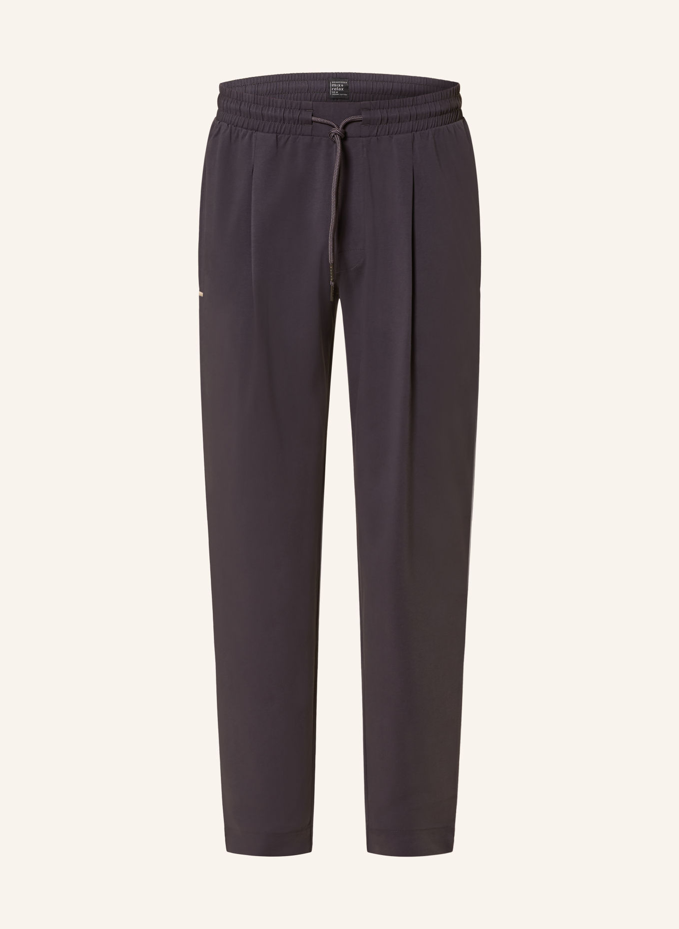SCHIESSER Loungebroek MIX+RELAX: DONKERGRIJS