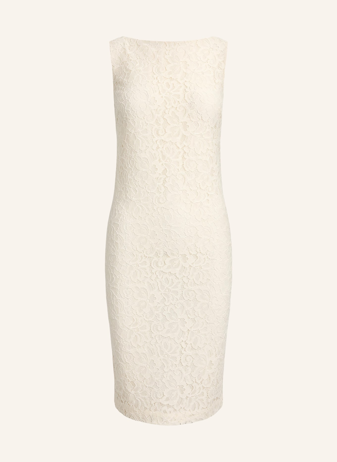 LAUREN RALPH LAUREN Cocktailkleid: CREME