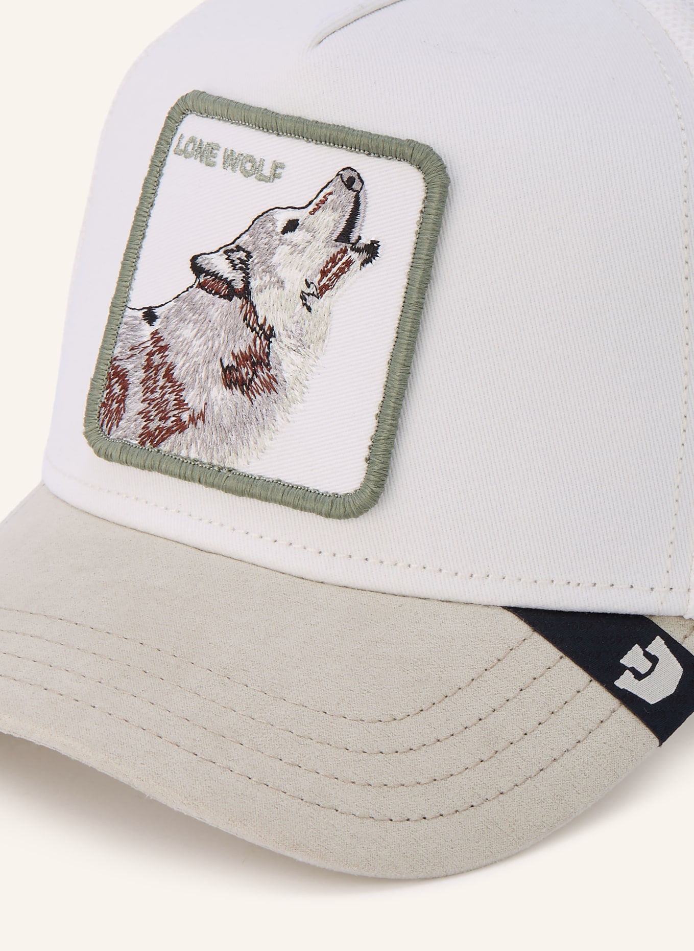 GOORIN BROS. Pet SUEDE WOLF: ECRU / OLIJF