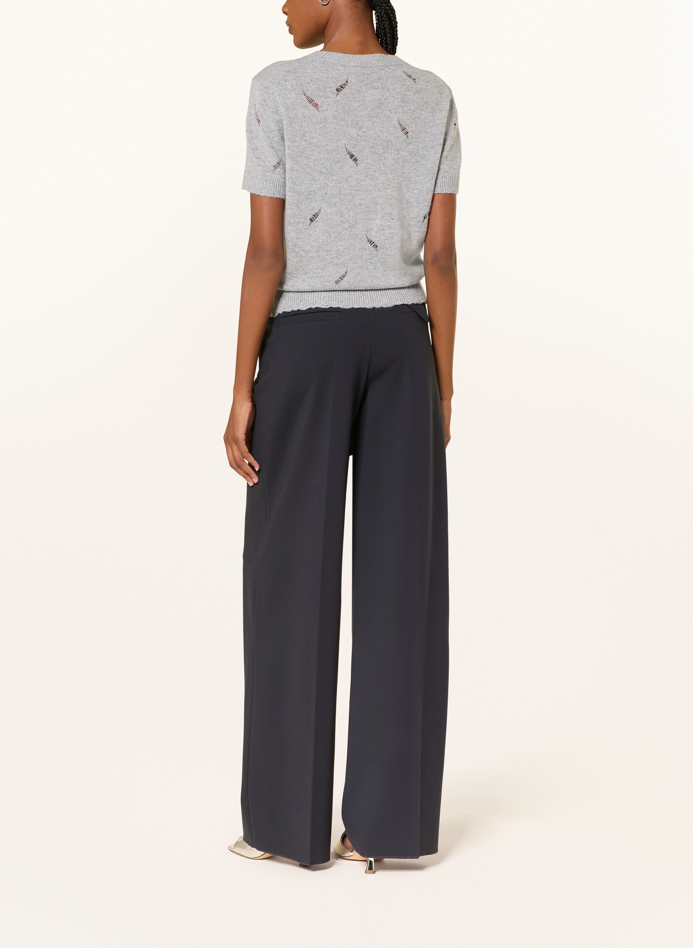 DOROTHEE SCHUMACHER Marlenehose EMOTIONAL ESSENCE: DUNKELBLAU