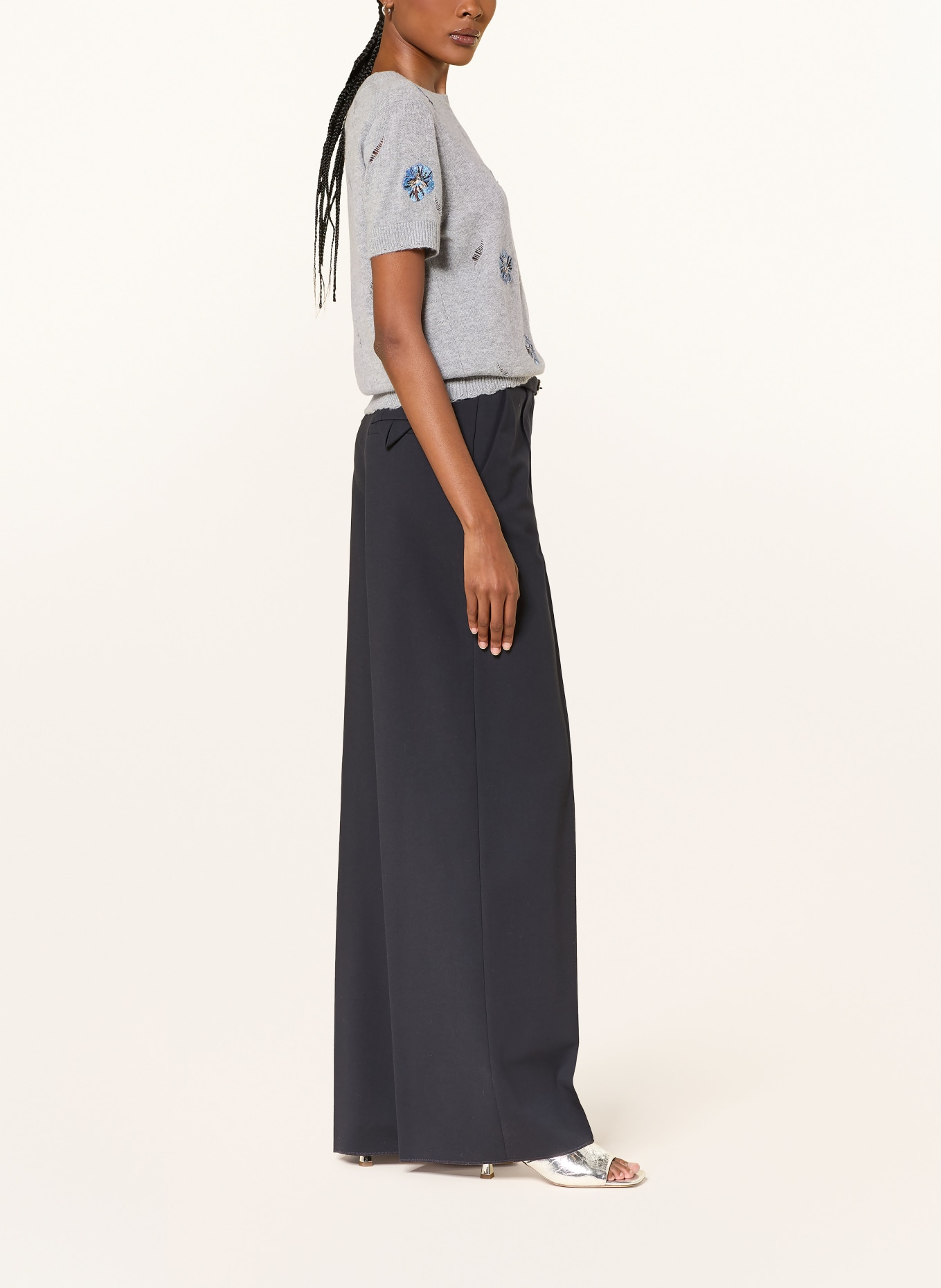 DOROTHEE SCHUMACHER Marlenehose EMOTIONAL ESSENCE: DUNKELBLAU