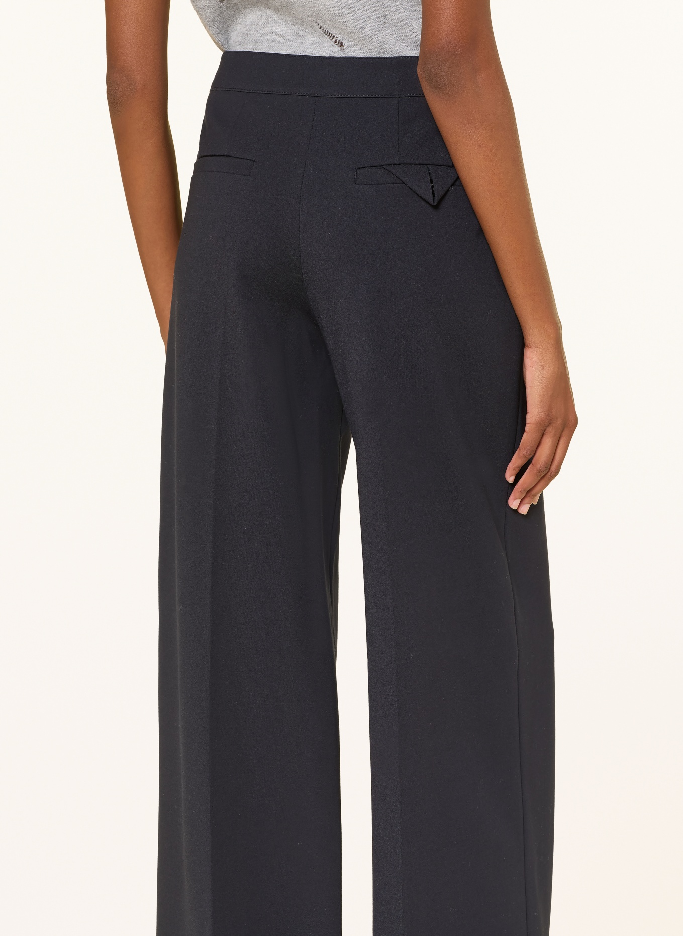 DOROTHEE SCHUMACHER Marlenehose EMOTIONAL ESSENCE: DUNKELBLAU