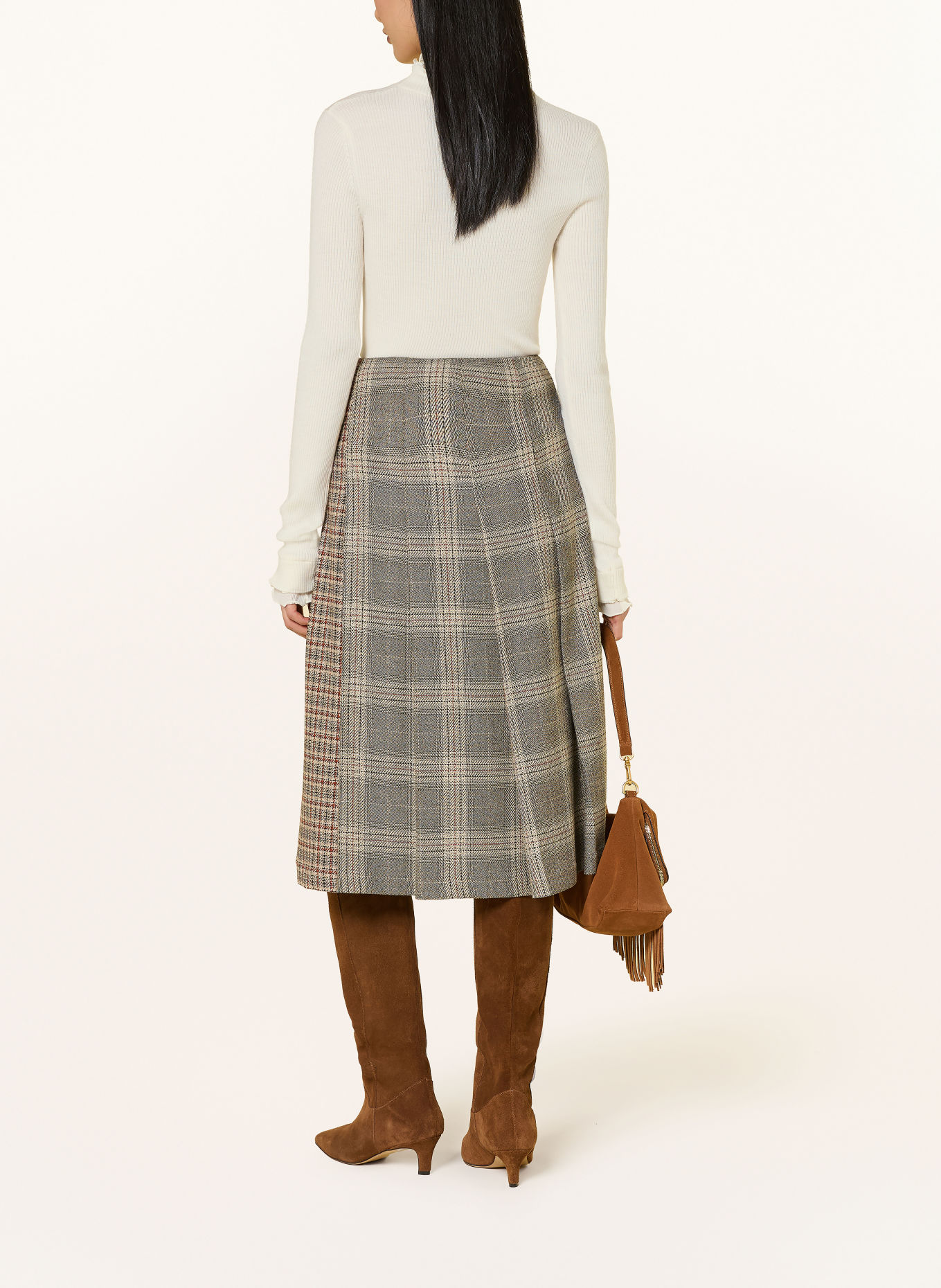LIU JO Sweater with ruffles: CREAM