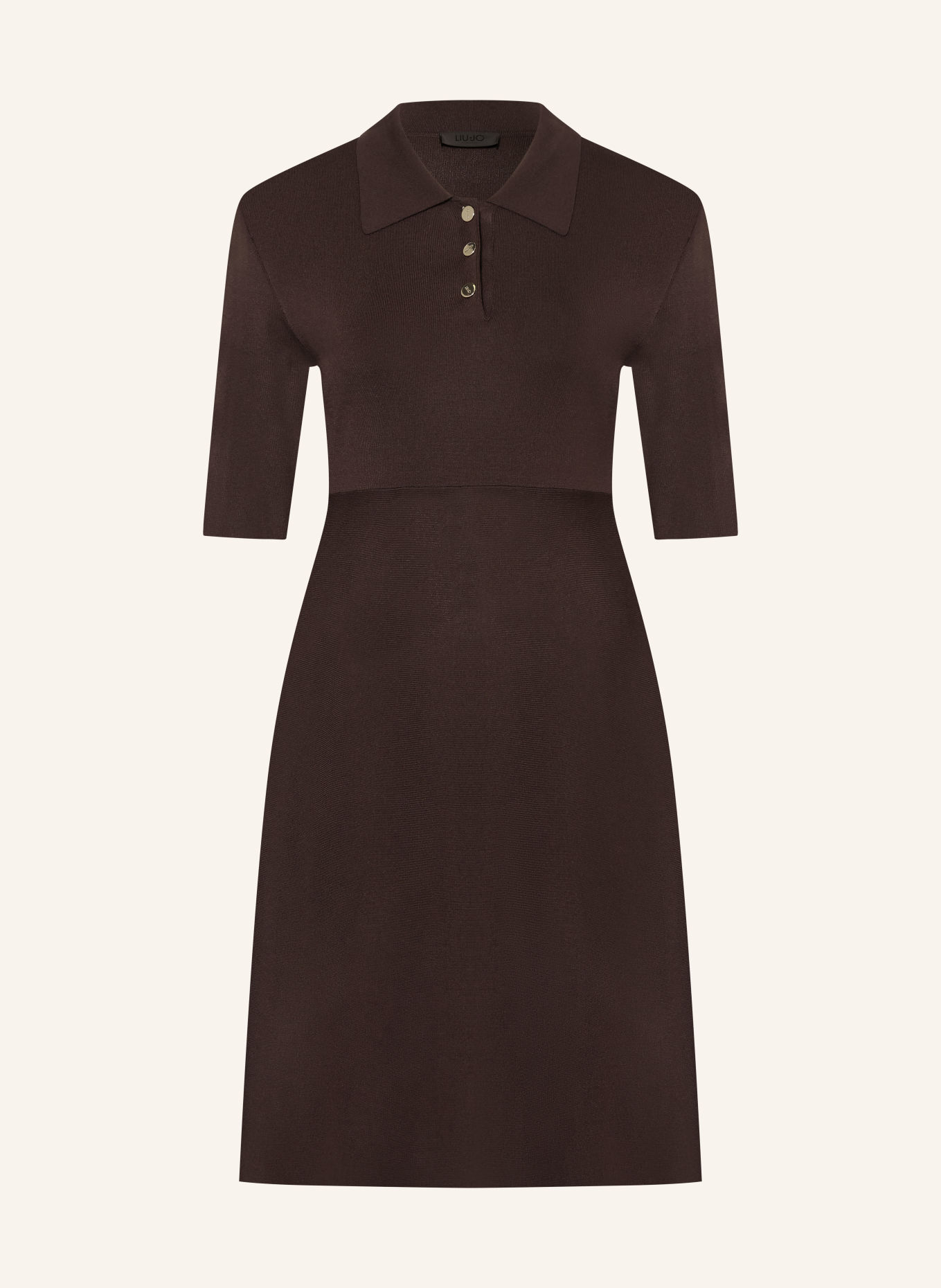 LIU JO Strickkleid: DUNKELBRAUN