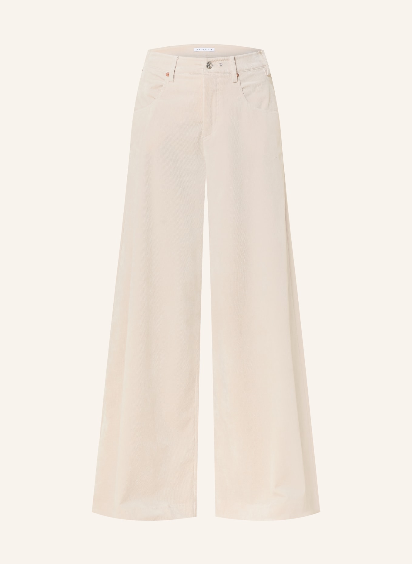MAC DAYDREAM CLAYTON corduroy Marlene pants: ECRU