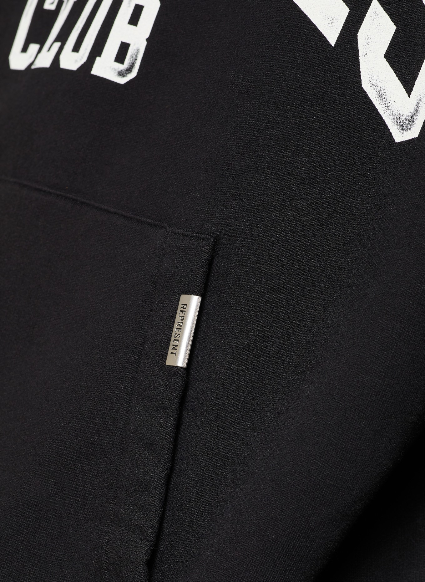 REPRESENT Hoodie OWNERS: SCHWARZ / WEISS