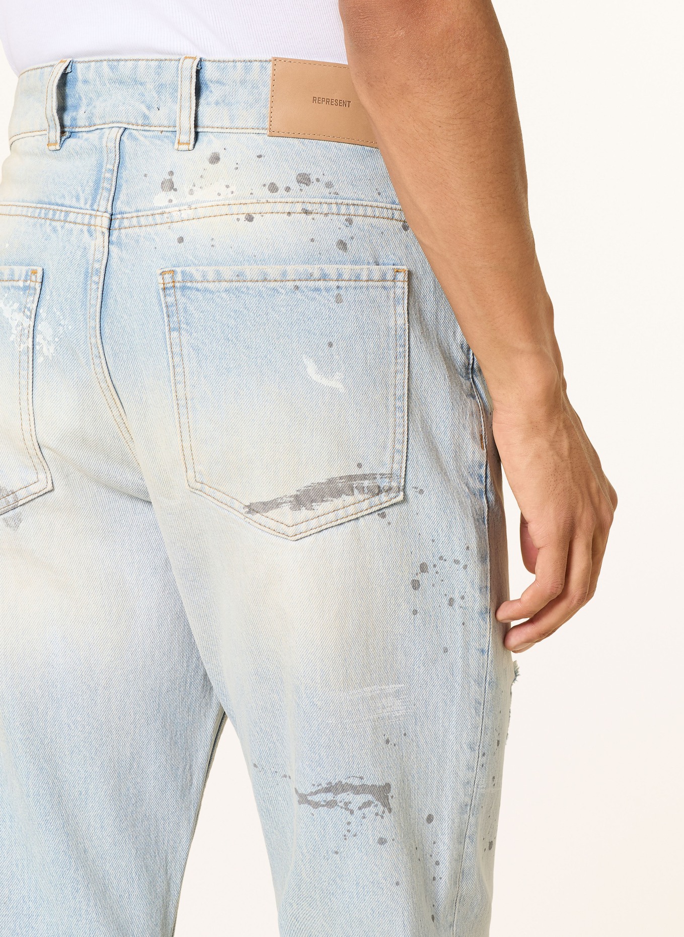 REPRESENT Jeans coupe classique: 08 COASTAL BLUE