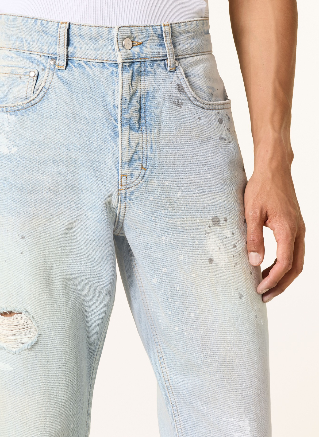REPRESENT Jeans coupe classique: 08 COASTAL BLUE