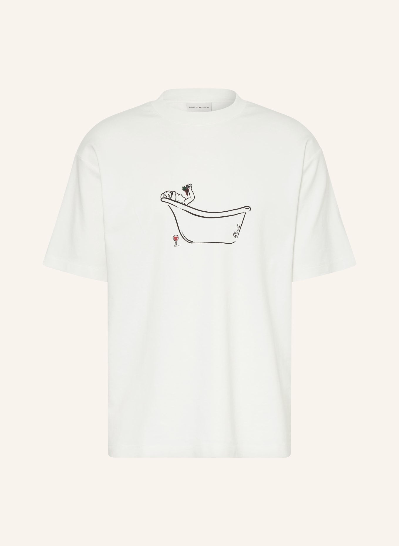 DRÔLE DE MONSIEUR T-shirt: WHITE