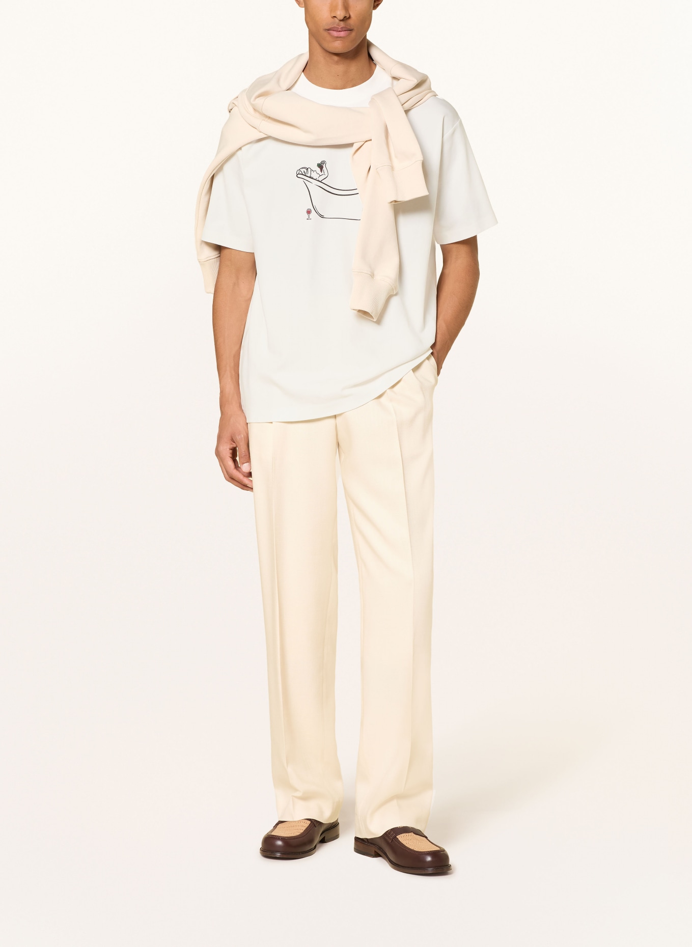 DRÔLE DE MONSIEUR T-shirt: WHITE
