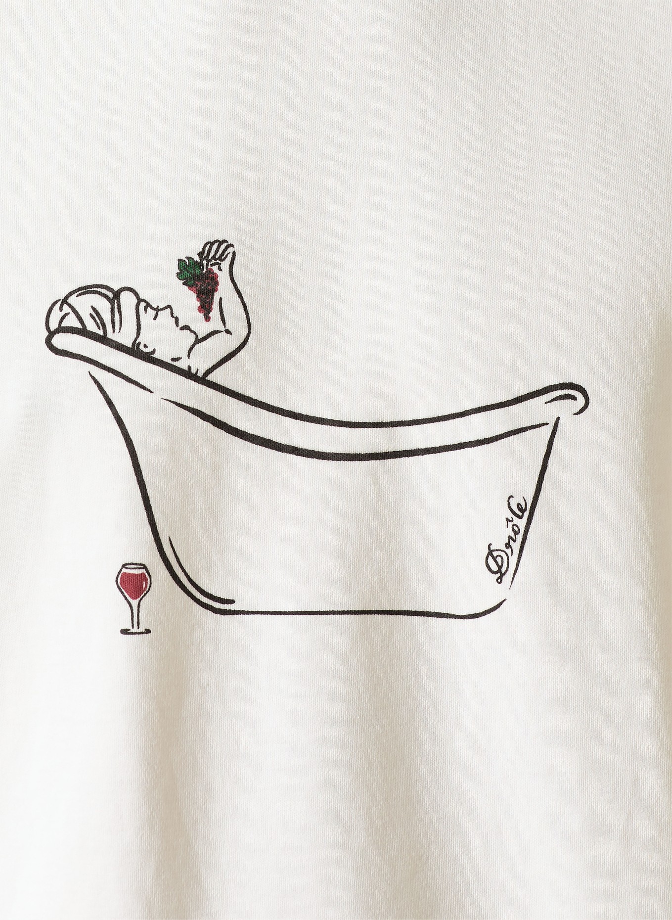 DRÔLE DE MONSIEUR T-shirt: WHITE