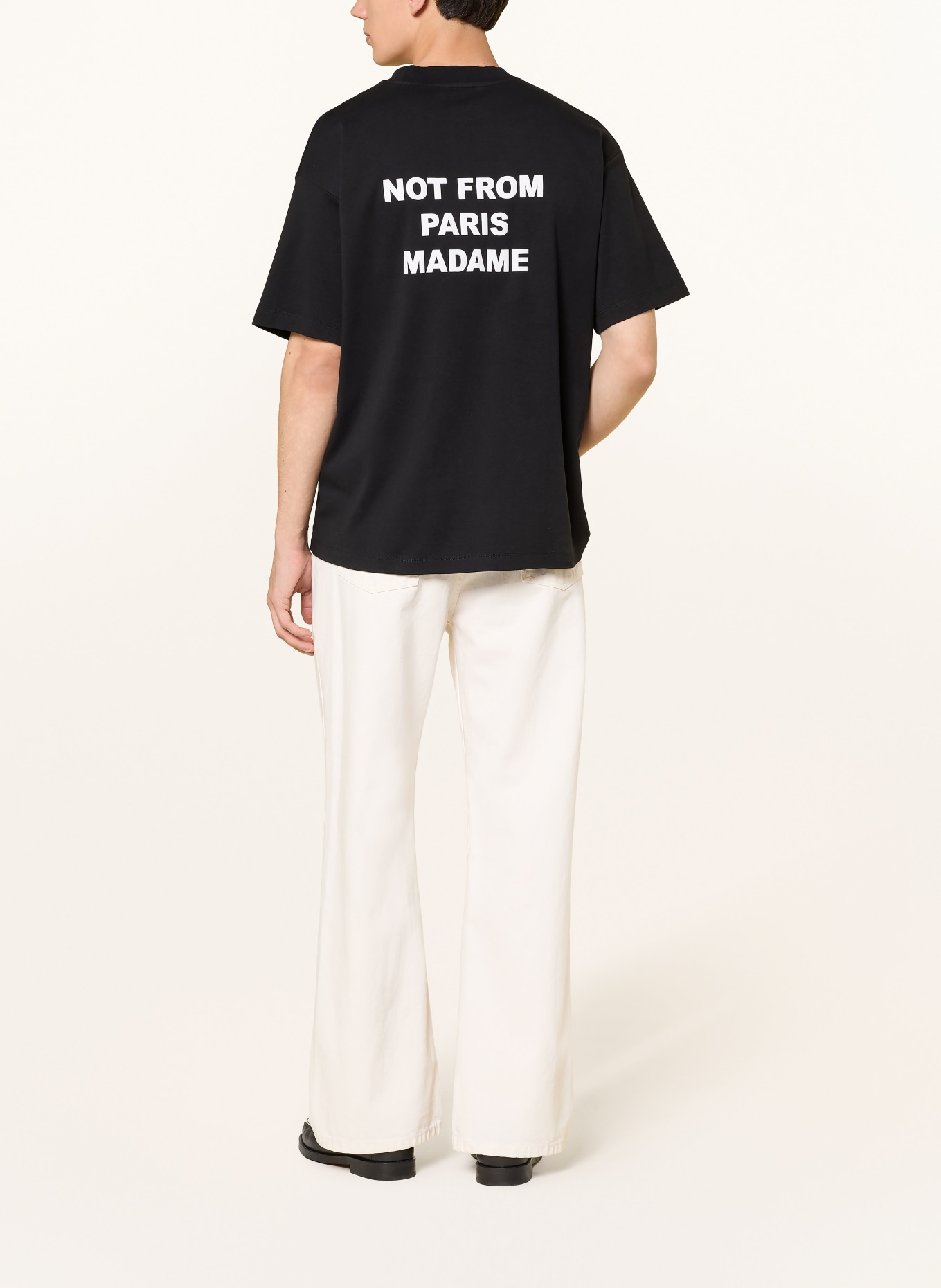 DRÔLE DE MONSIEUR T-shirt: NOIR / BLANC