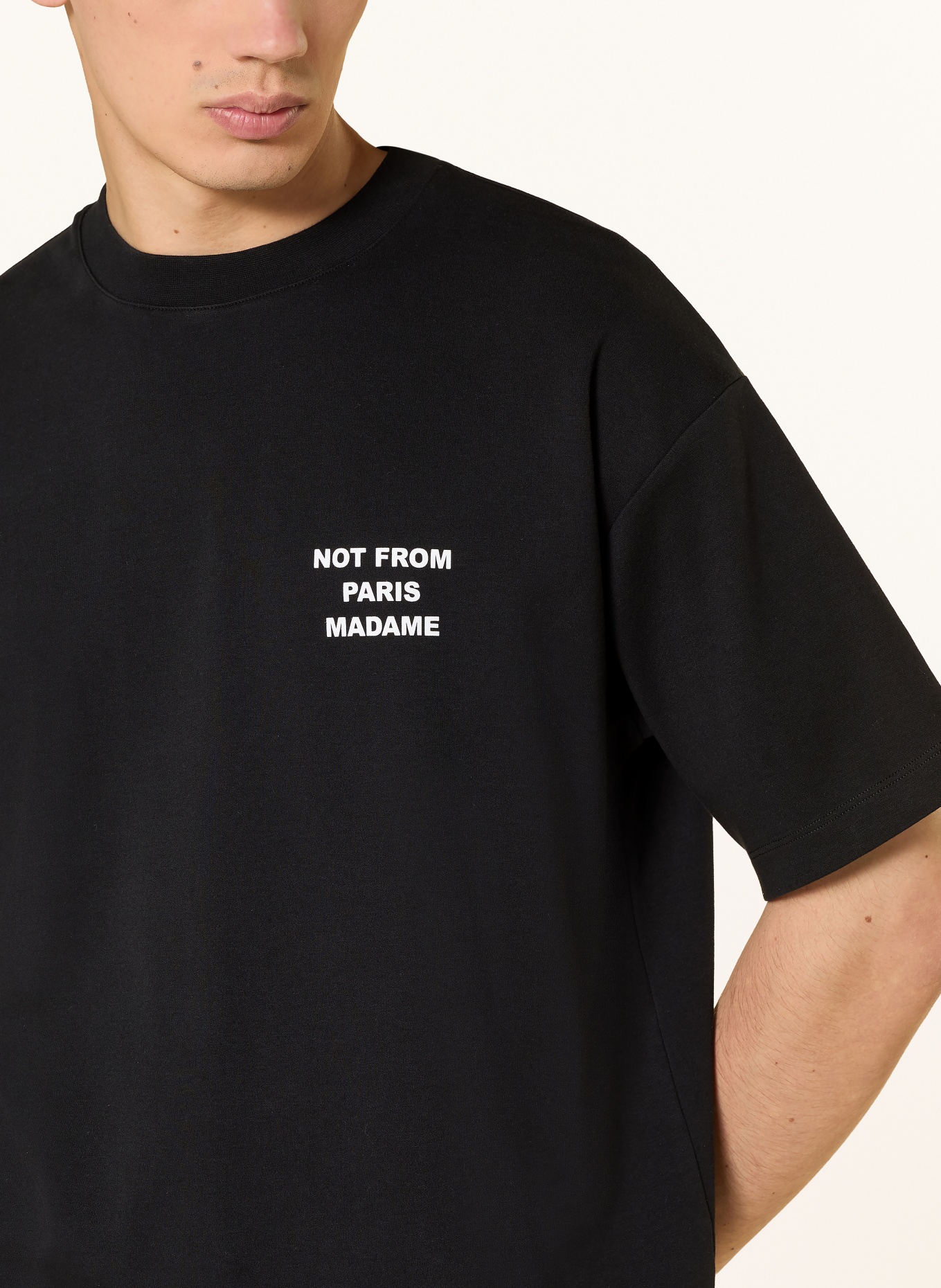 DRÔLE DE MONSIEUR T-shirt: NOIR / BLANC