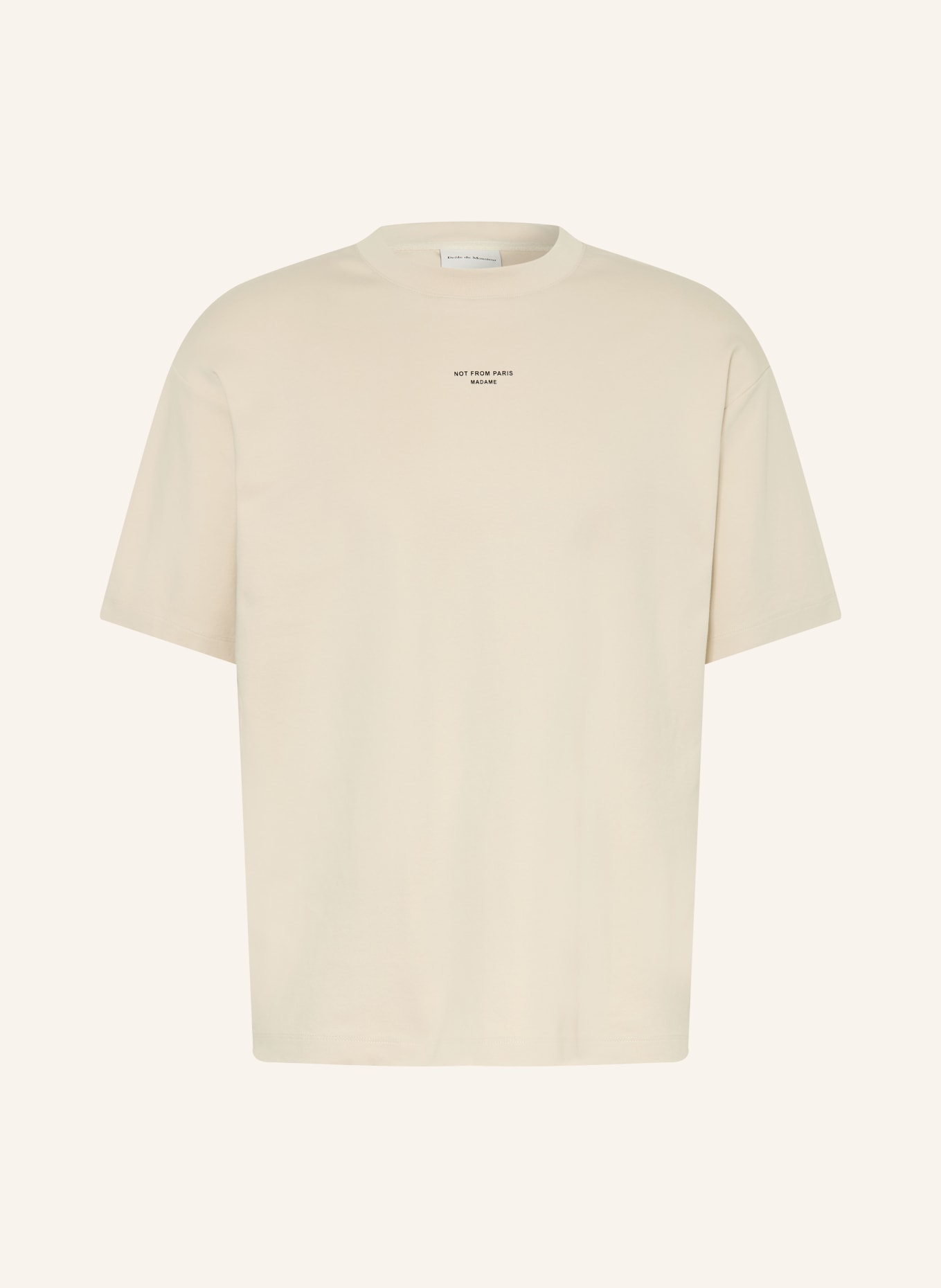 DRÔLE DE MONSIEUR T-shirt: BEIGE