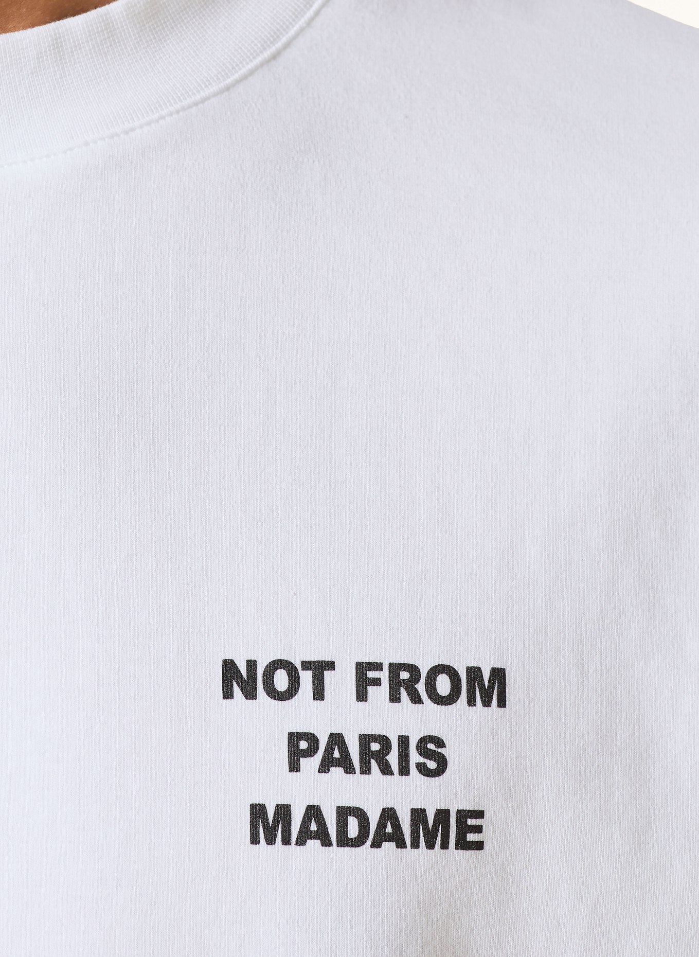 DRÔLE DE MONSIEUR T-shirt: BLANC