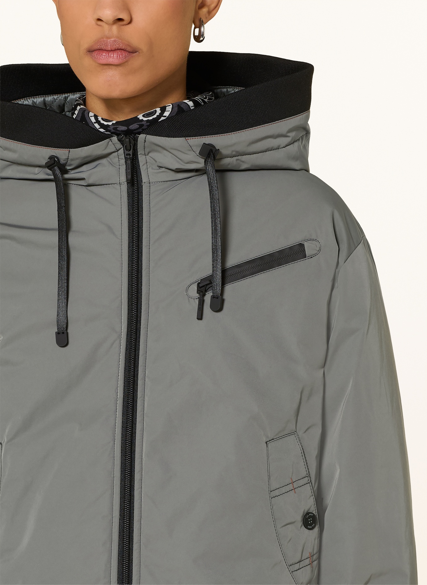 GIL BRET Bomb jacket: TEAL / BLACK