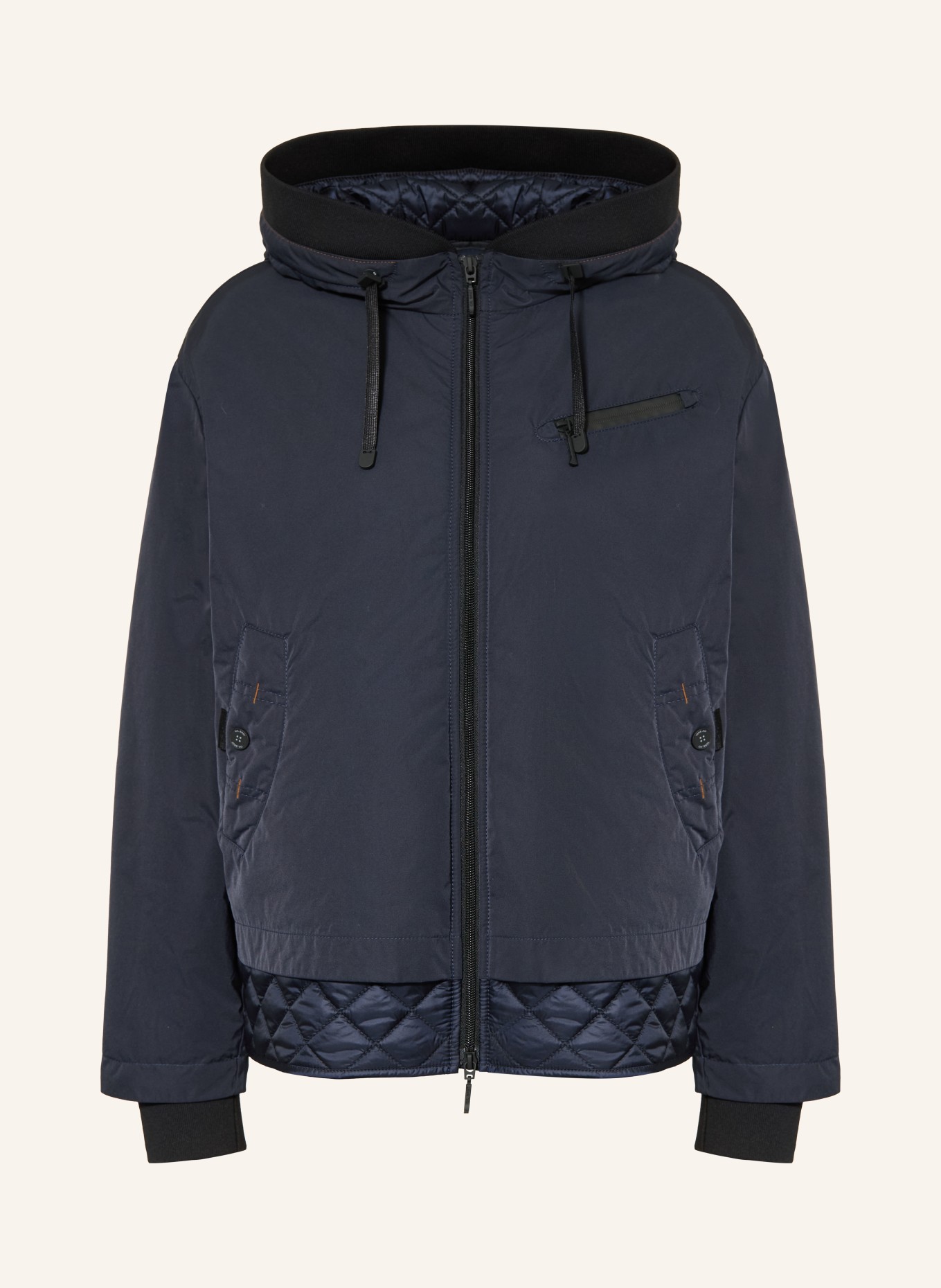 GIL BRET Bomb jacket: DARK BLUE