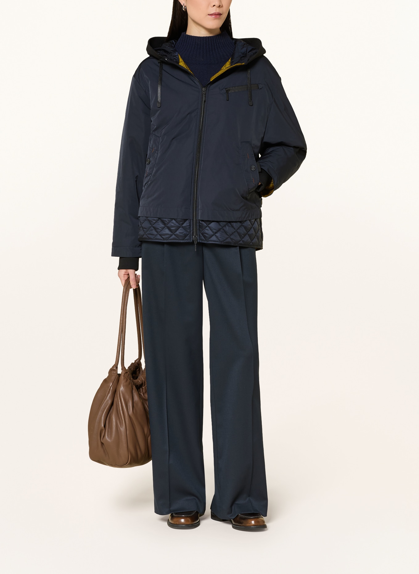GIL BRET Bomb jacket: DARK BLUE