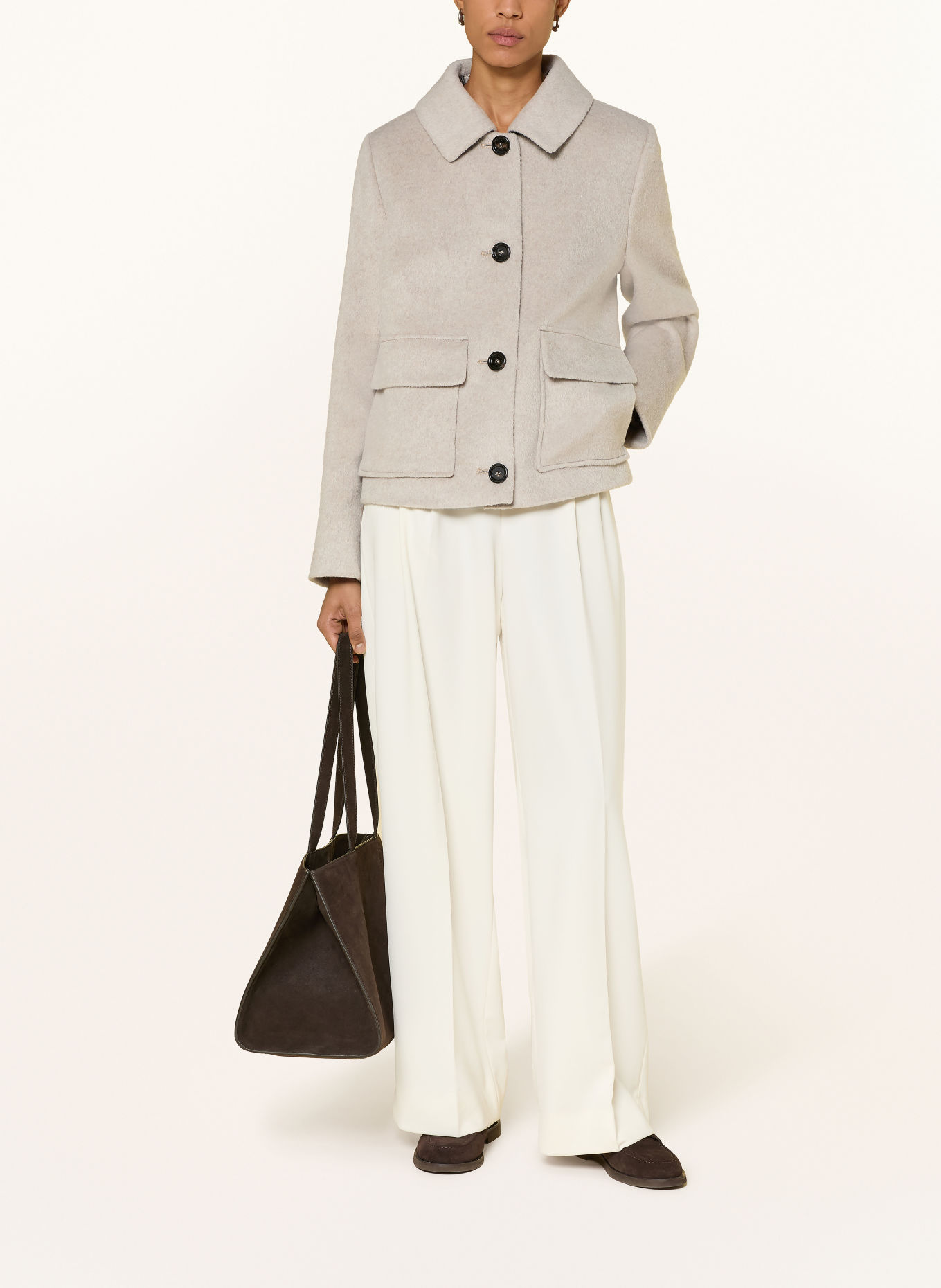 GIL BRET Kastenjacke: BEIGE