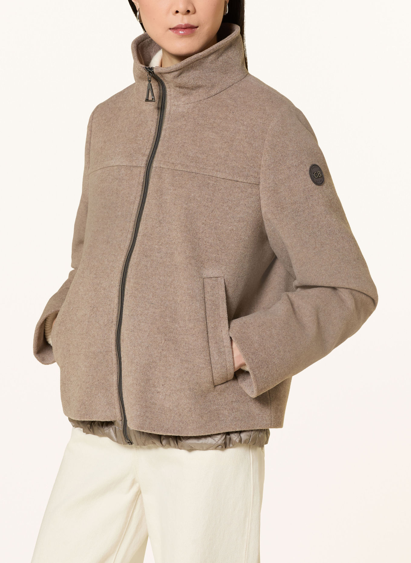 GIL BRET Jas: TAUPE