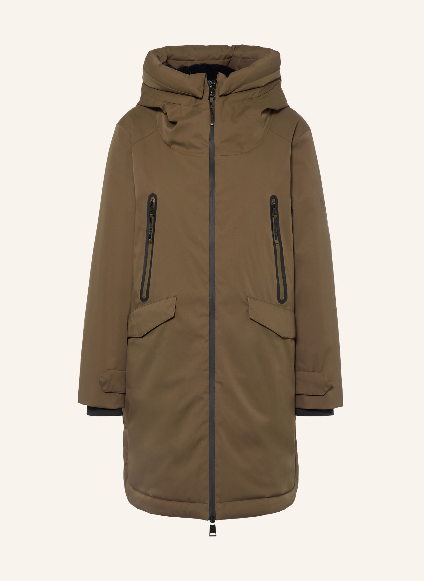 FUCHS SCHMITT Parka EASTBOURNE: BRAUN