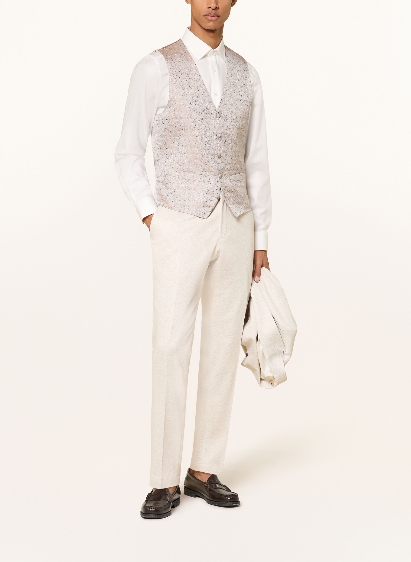 ROY ROBSON Slim fit jakke: A250 LIGHT BROWN