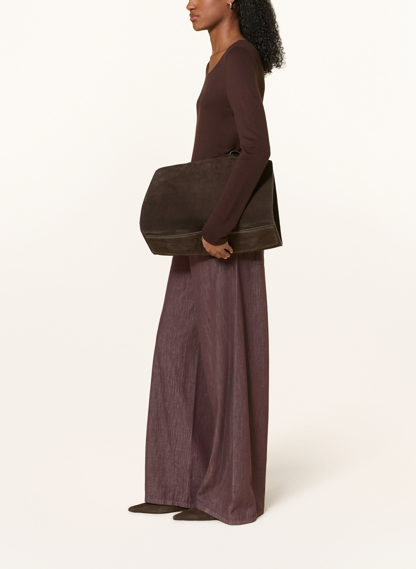 MAC DAYDREAM Wide Leg Jeans NEW ORLEANS: 779 smoky purple