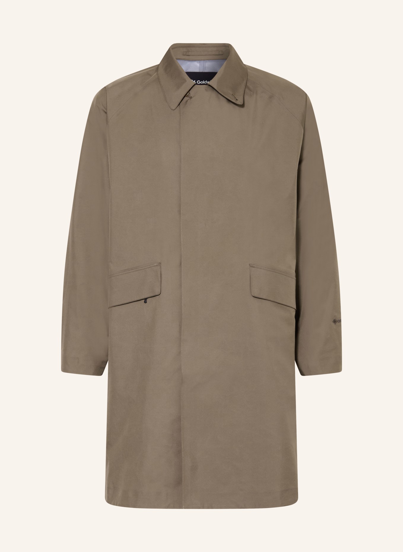 Goldwin Imperméable GORE-TEX 3/4: KAKI