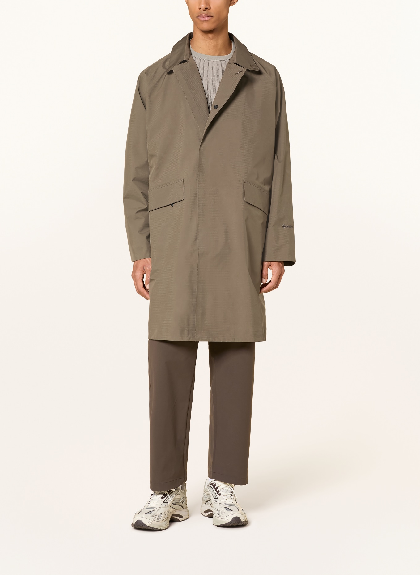 Goldwin Imperméable GORE-TEX 3/4: KAKI