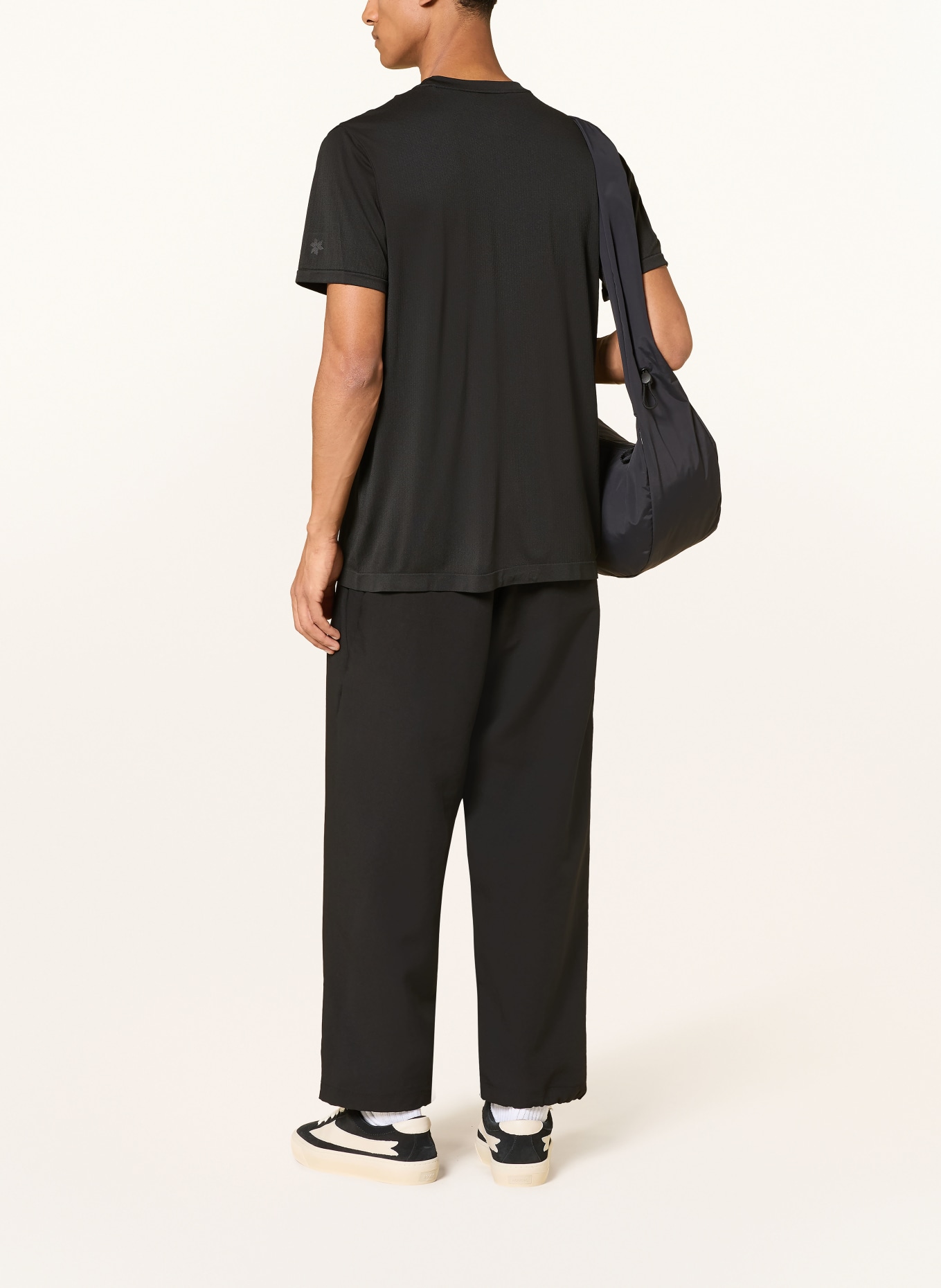 Goldwin Pantalon WIDE ANKLE EASY: NOIR