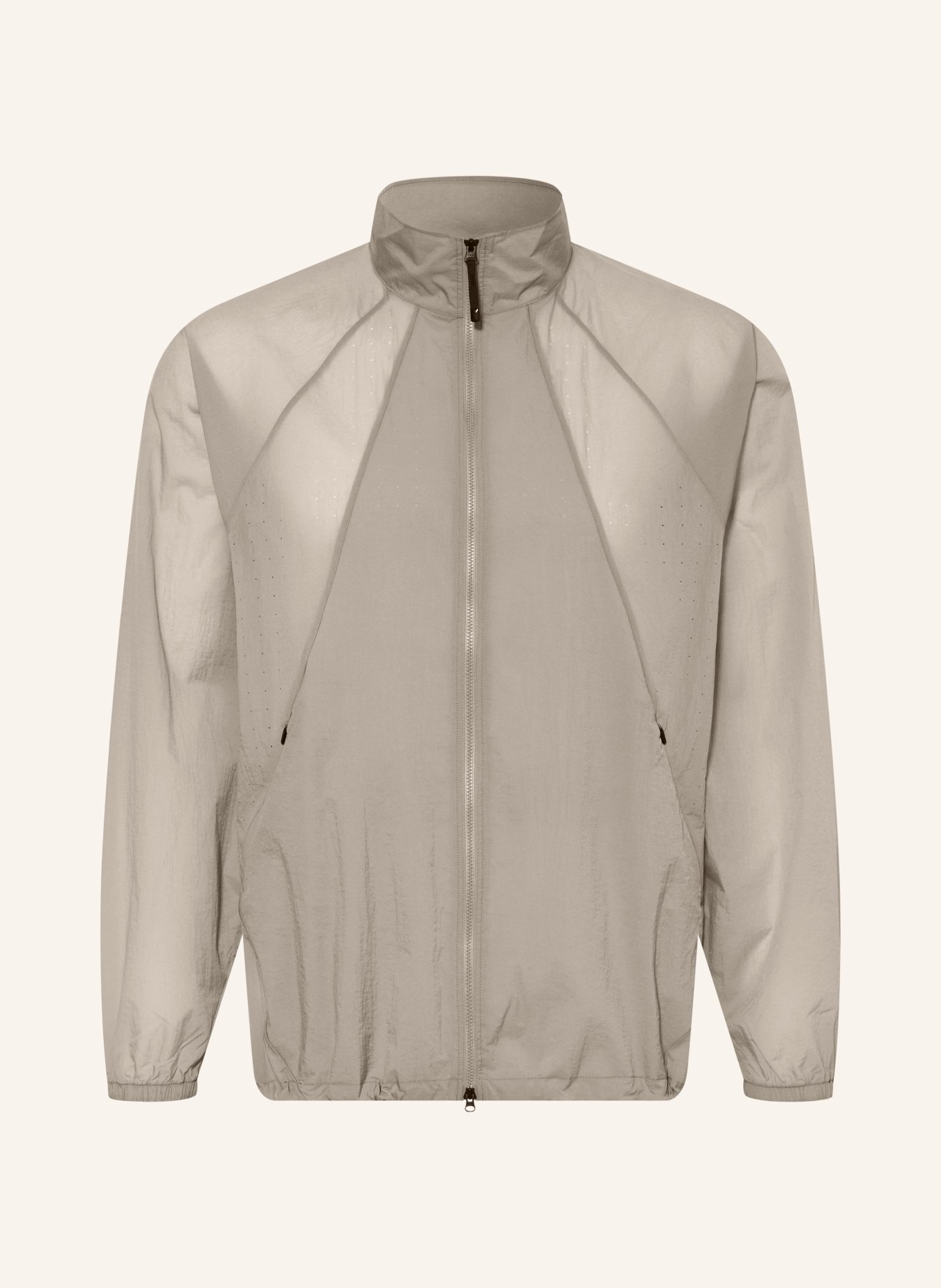 Goldwin Veste fonctionnelle SHEER NYLON: TAUPE