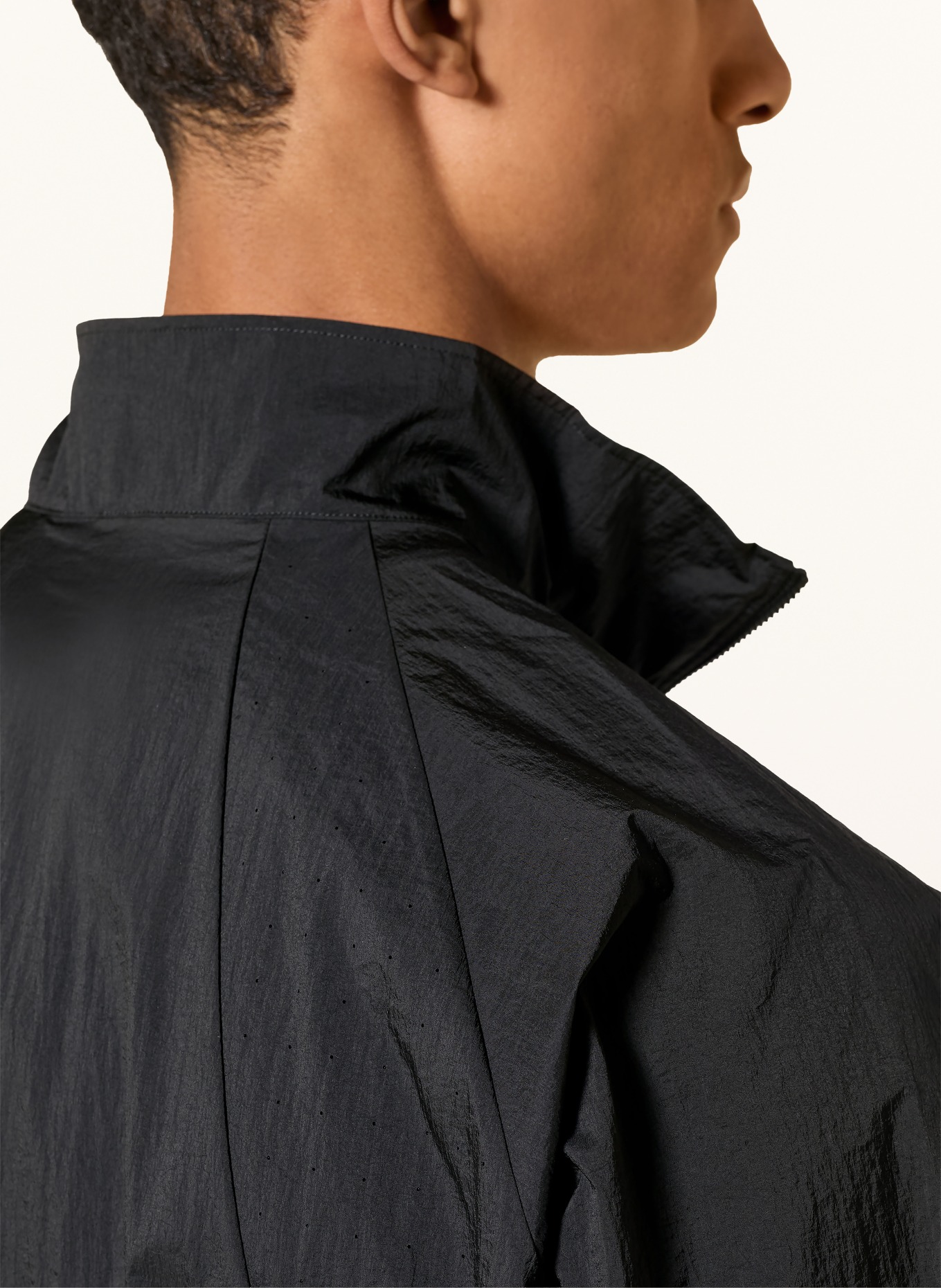 Goldwin Veste fonctionnelle SHEER NYLON: NOIR