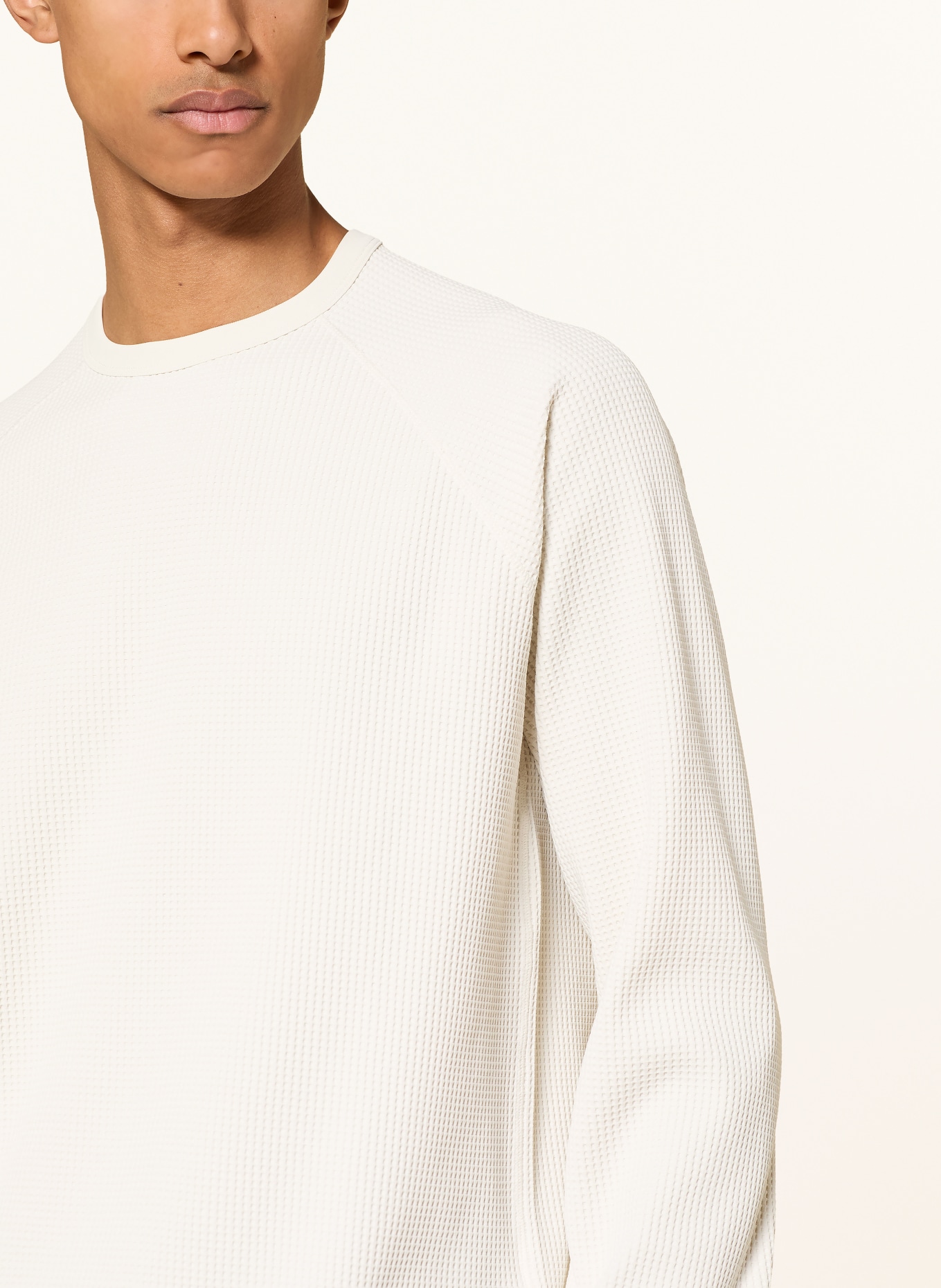 Goldwin T-shirt à manches longues WF LIGHT: BLANC