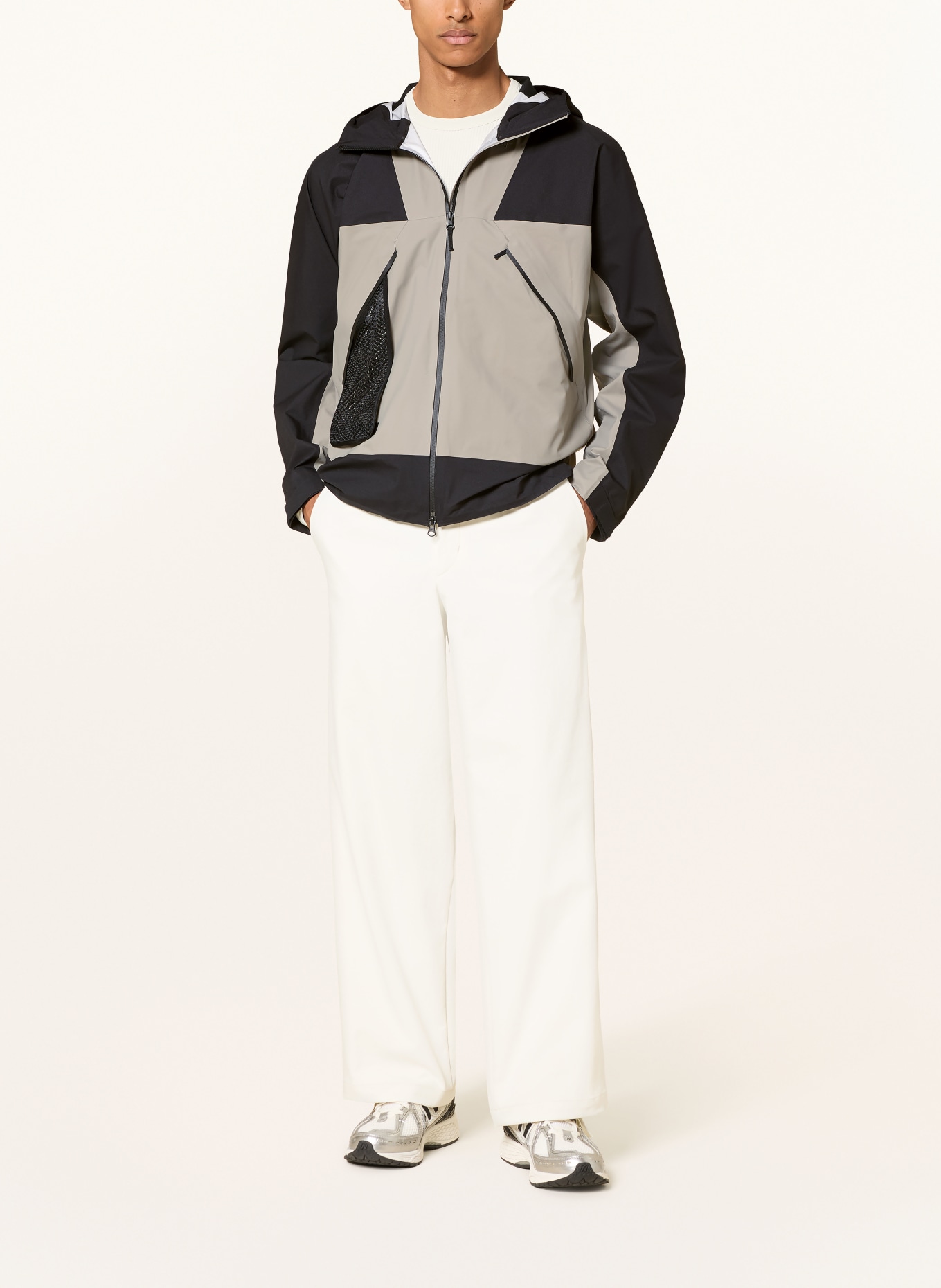Goldwin Pantalon BAGGY STRAIGHT: BLANC