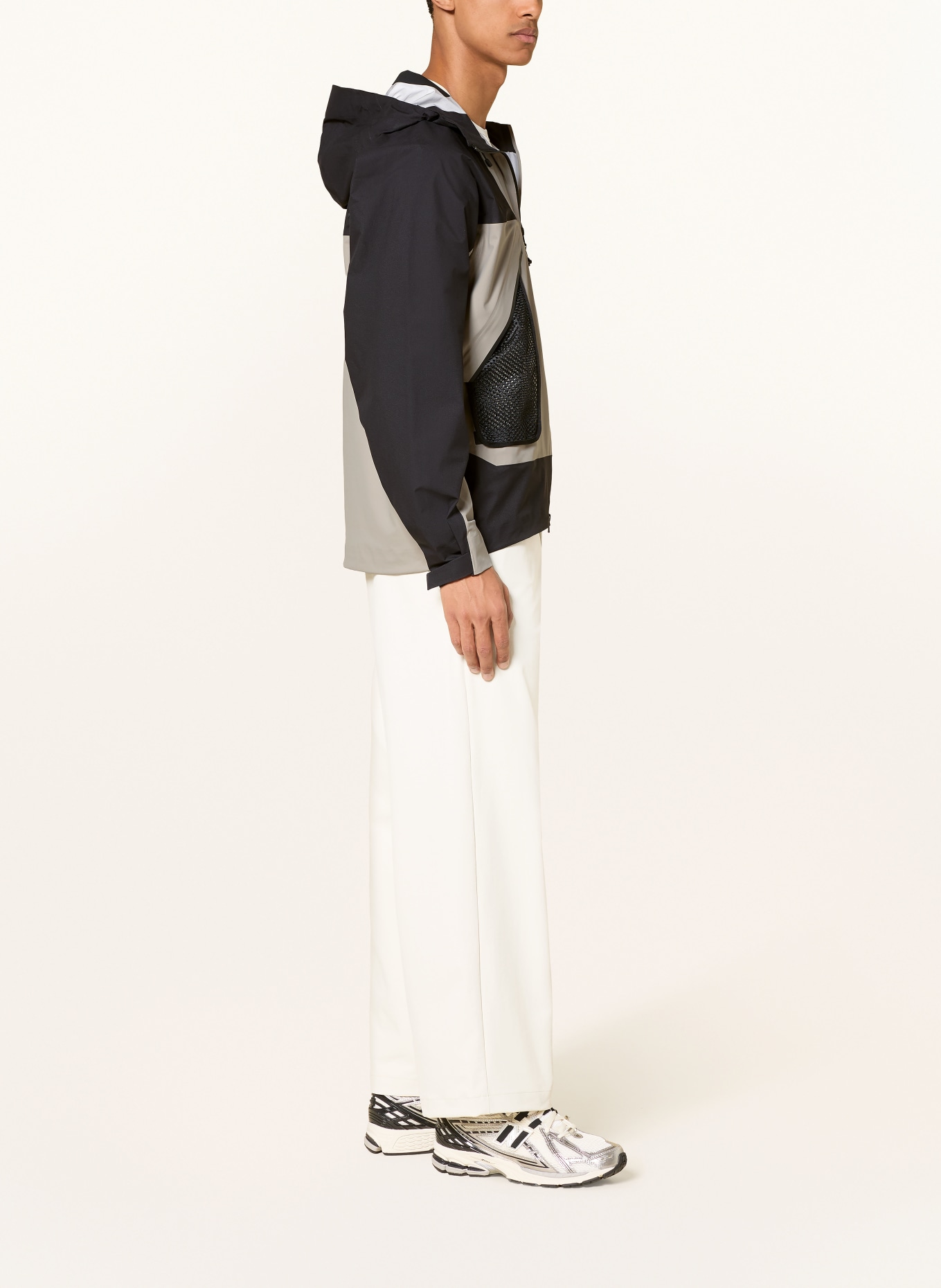 Goldwin Pantalon BAGGY STRAIGHT: BLANC