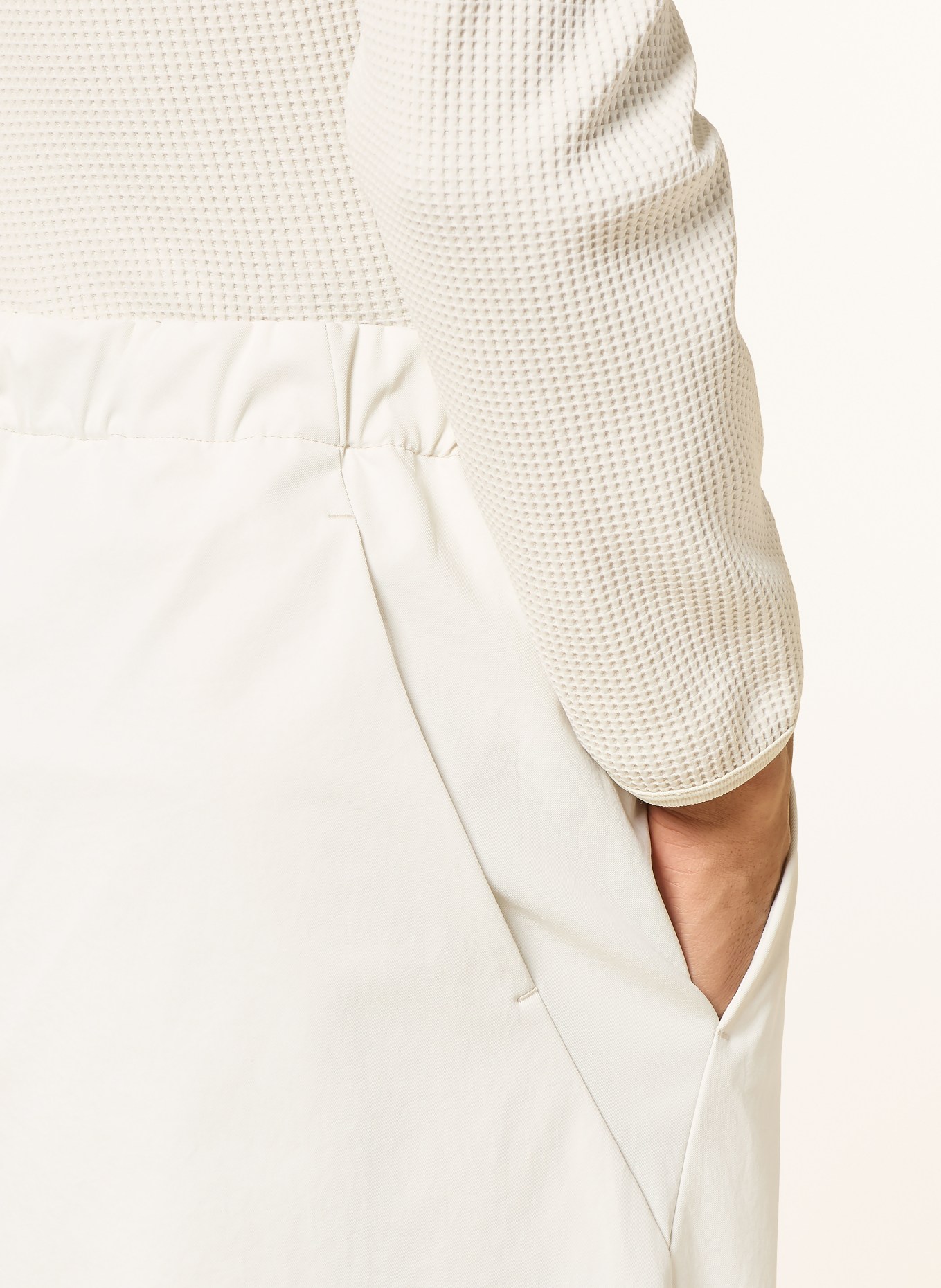 Goldwin Pantalon BAGGY STRAIGHT: BLANC