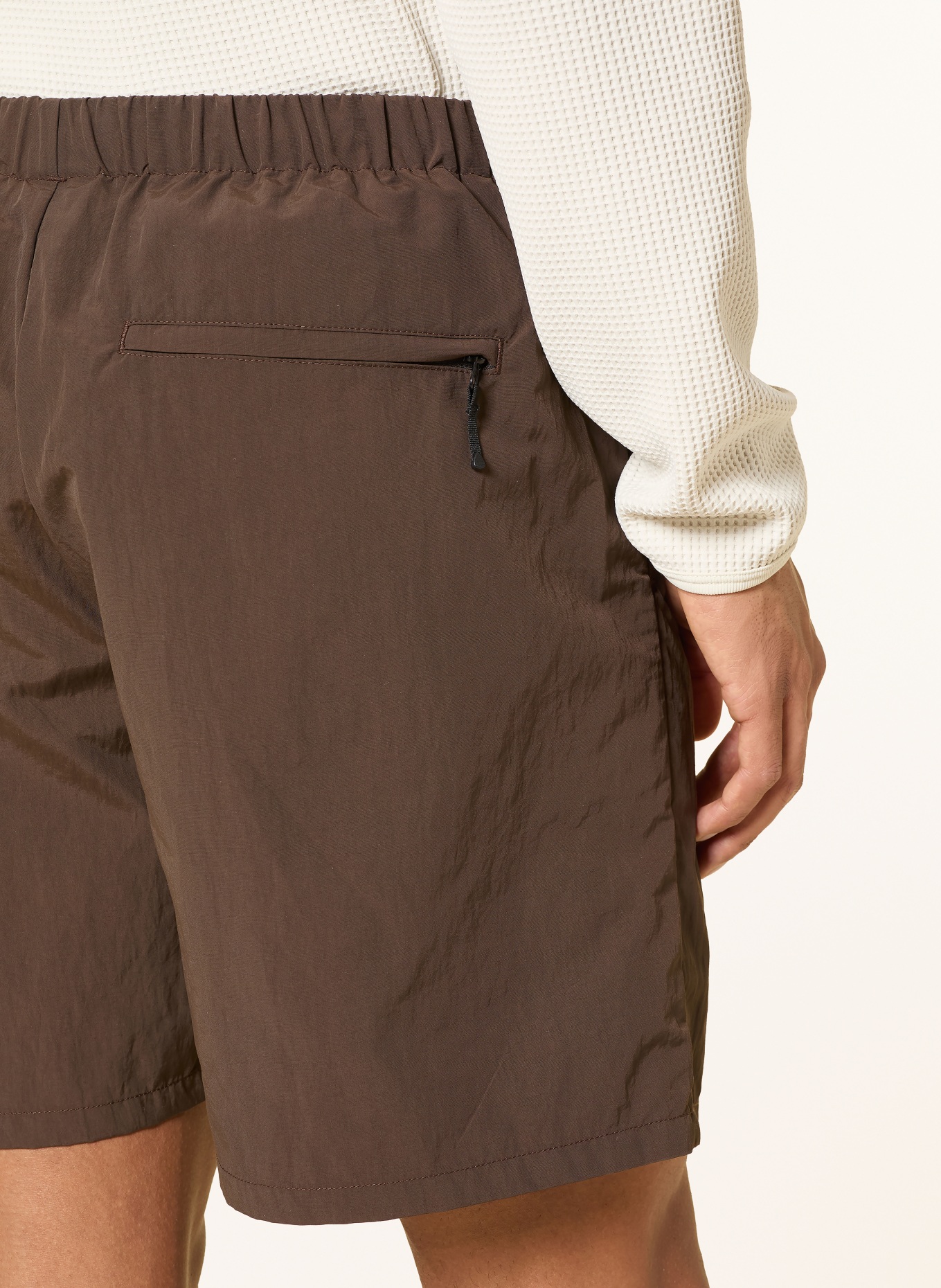 Goldwin Šortky NYLON: HNĚDÁ