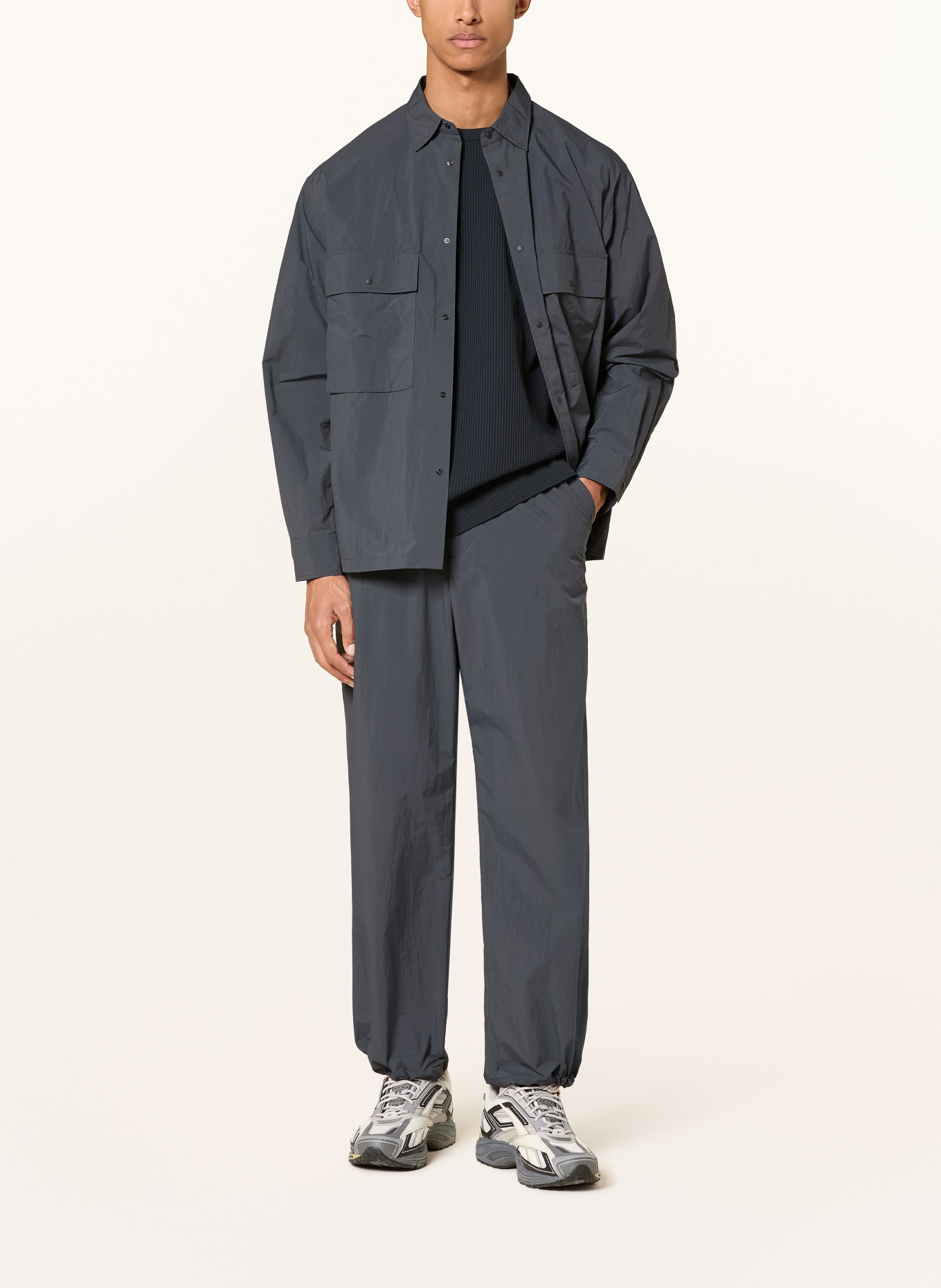 Goldwin Pantalon ADVANCED LIGHT Wide Fit: GRIS FONCÉ