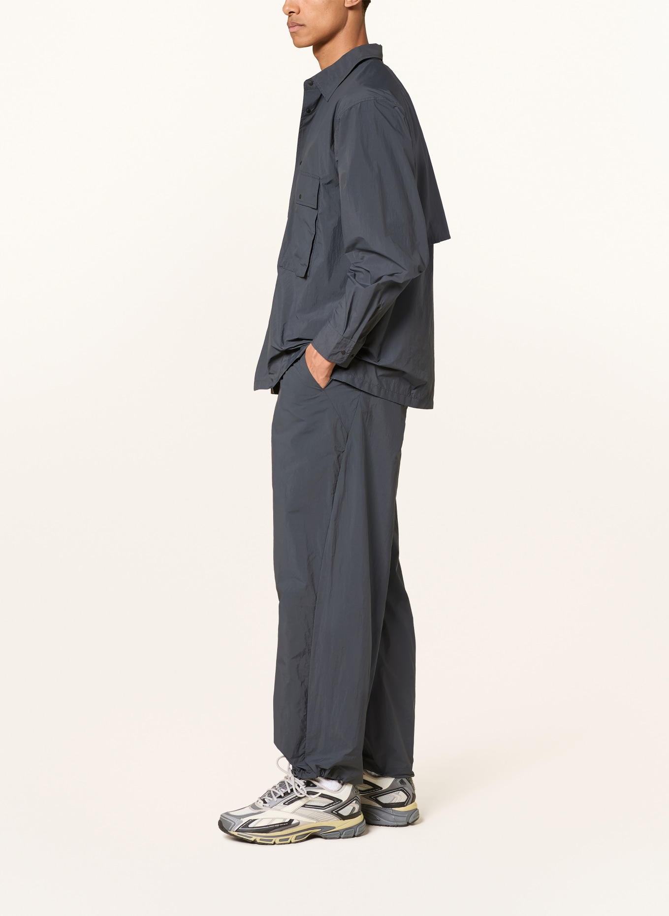 Goldwin Pantalon ADVANCED LIGHT Wide Fit: GRIS FONCÉ