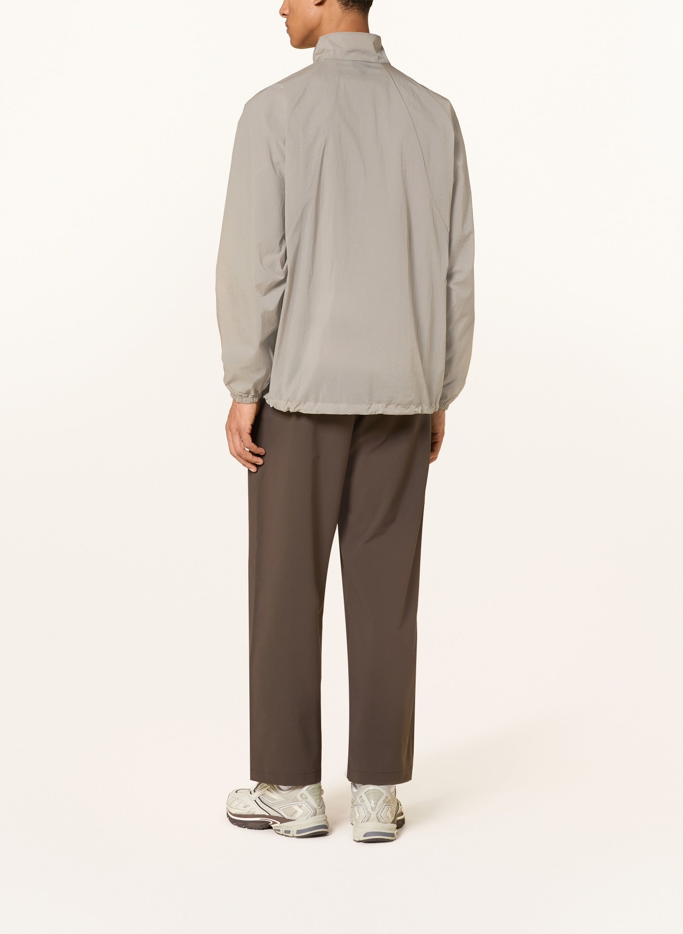 Goldwin Pantalon ONE TUCK TAPERED LIGHT coupe régulière: MARRON