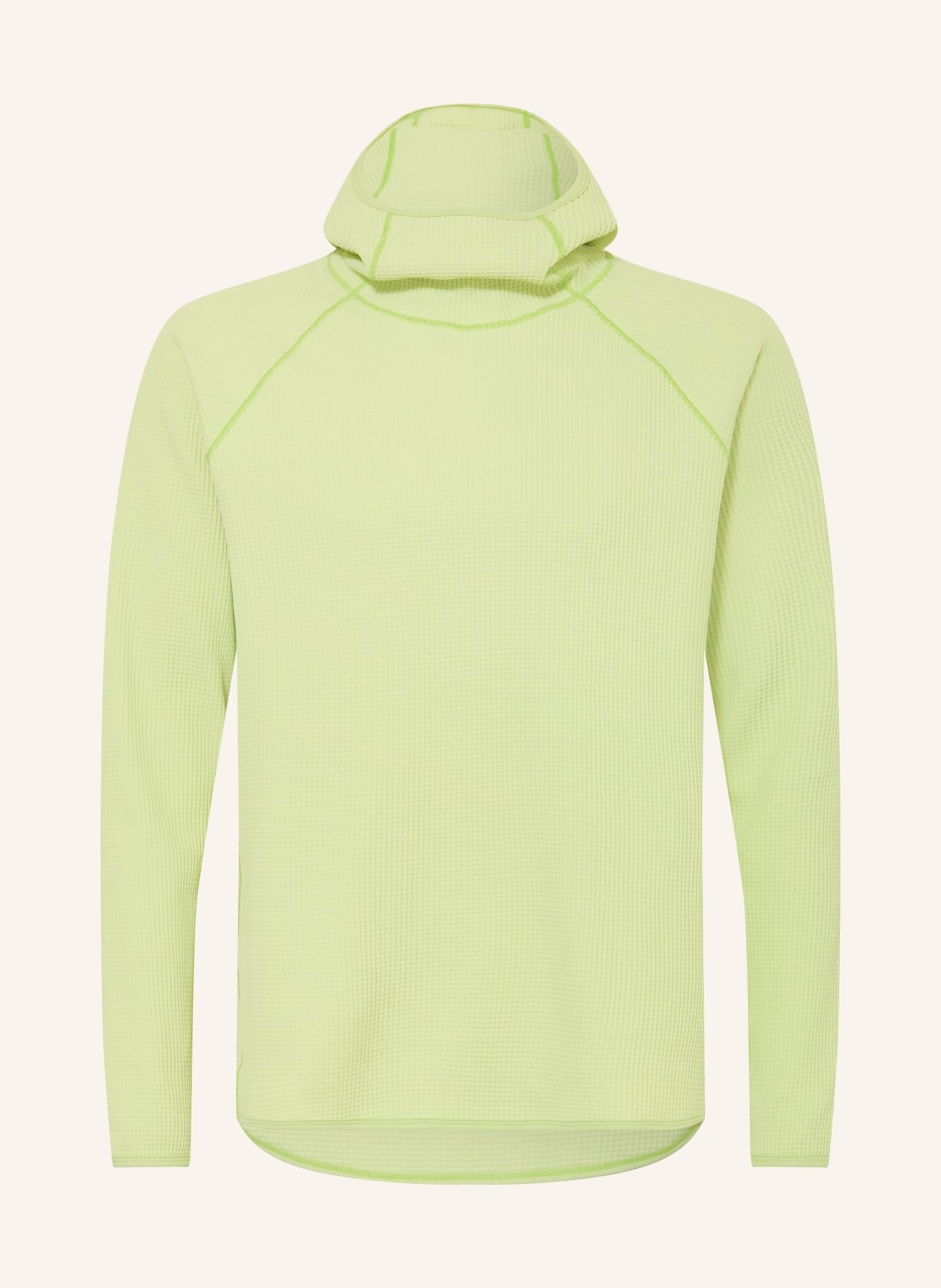 Goldwin Sweat à capuche WF LIGHT: VERT FLUO