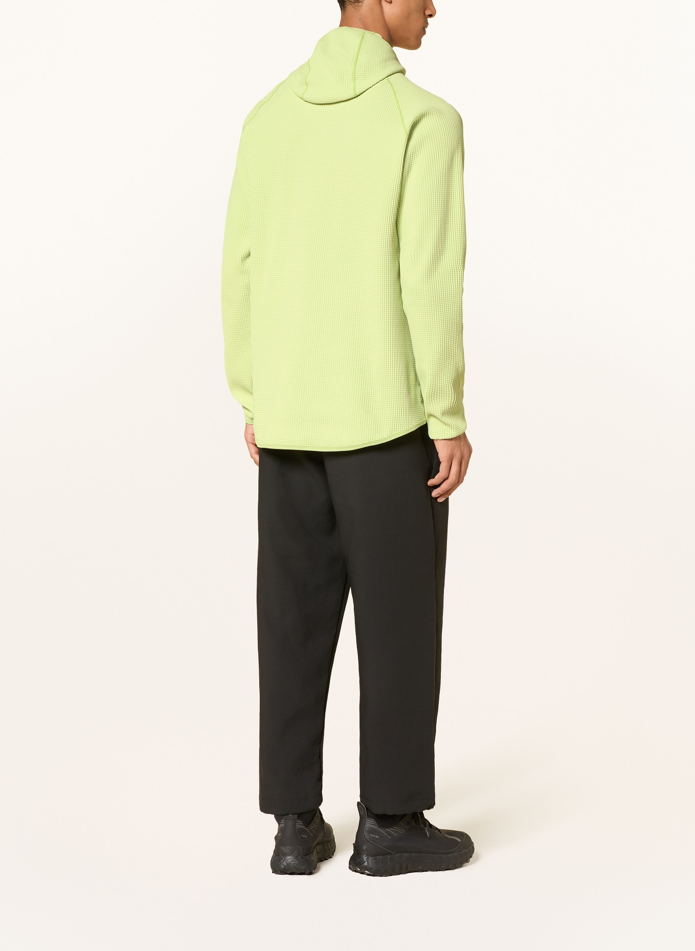 Goldwin Sweat à capuche WF LIGHT: VERT FLUO