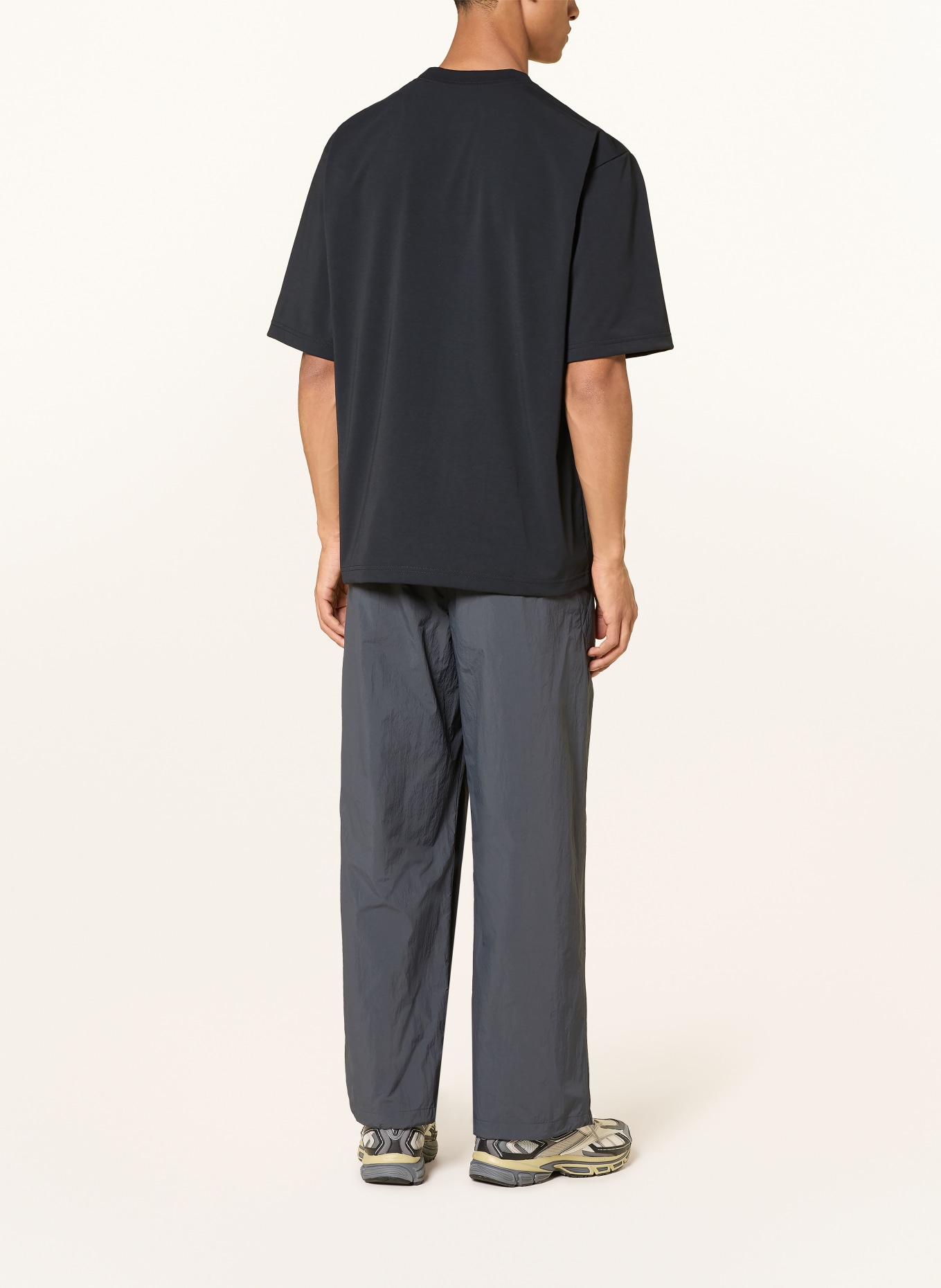 Goldwin T-Shirt OVERSIZED POCKET: SCHWARZ