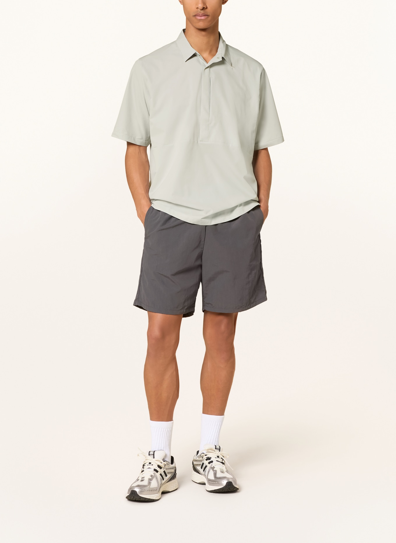 Goldwin Kurzarm-Hemd ALL DIRECTION LIGHT Comfort Fit: BEIGE