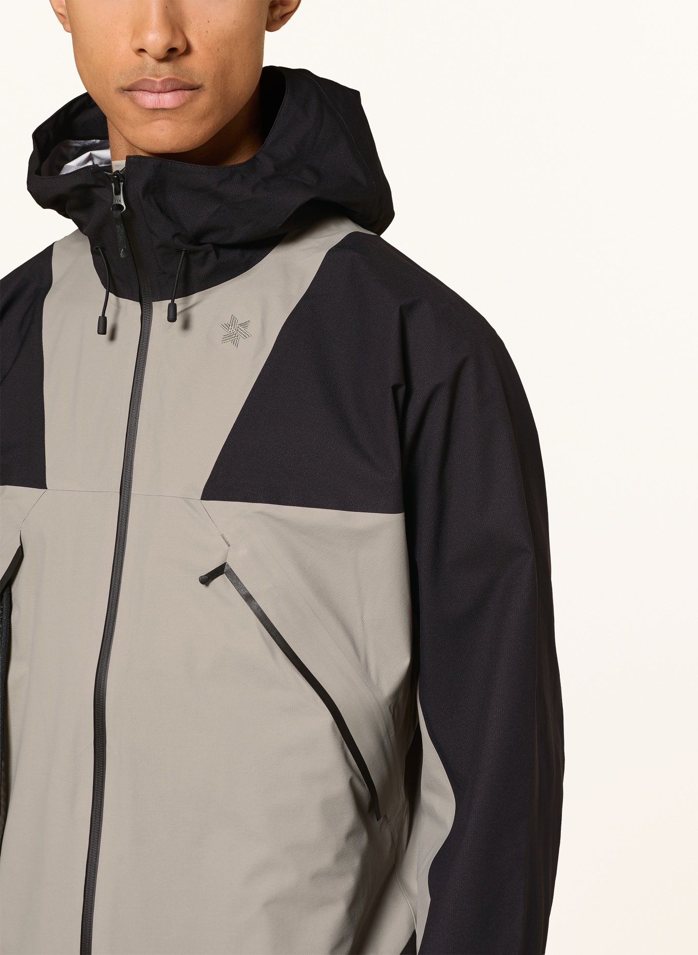 Goldwin Veste technique PERTEX SHIELD PRO: TAUPE / NOIR