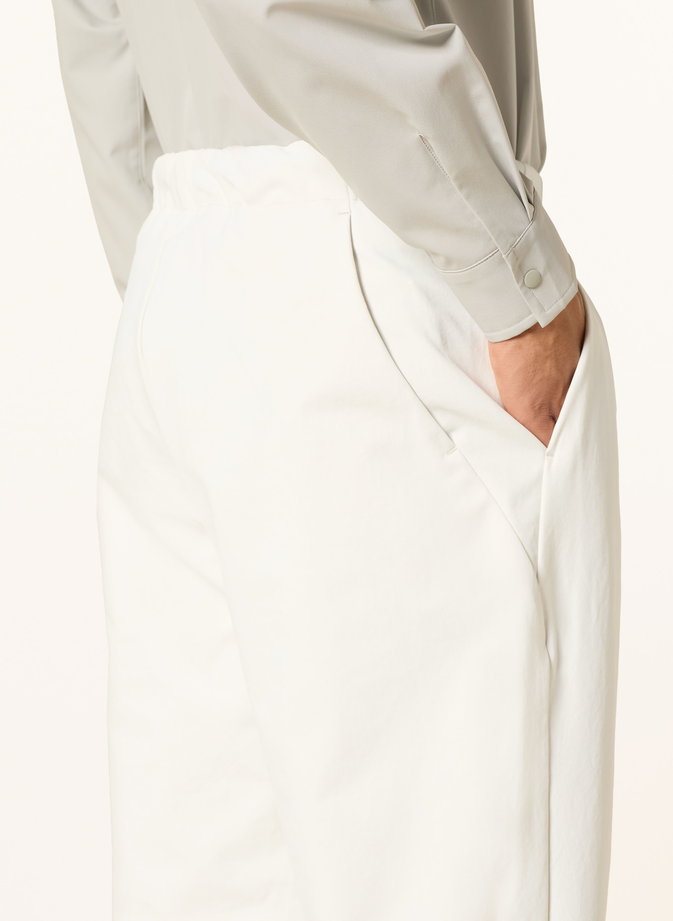 Goldwin Hose ONE TUCK Tapered Fit: WEISS