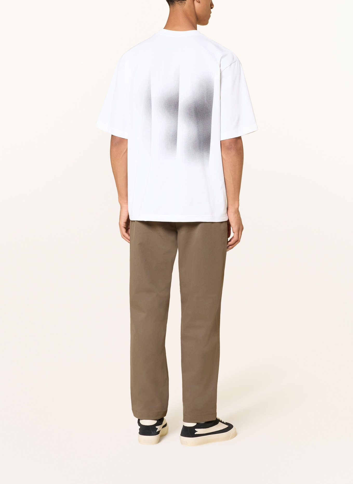 Goldwin Hose ONE TUCK Tapered Fit: KHAKI
