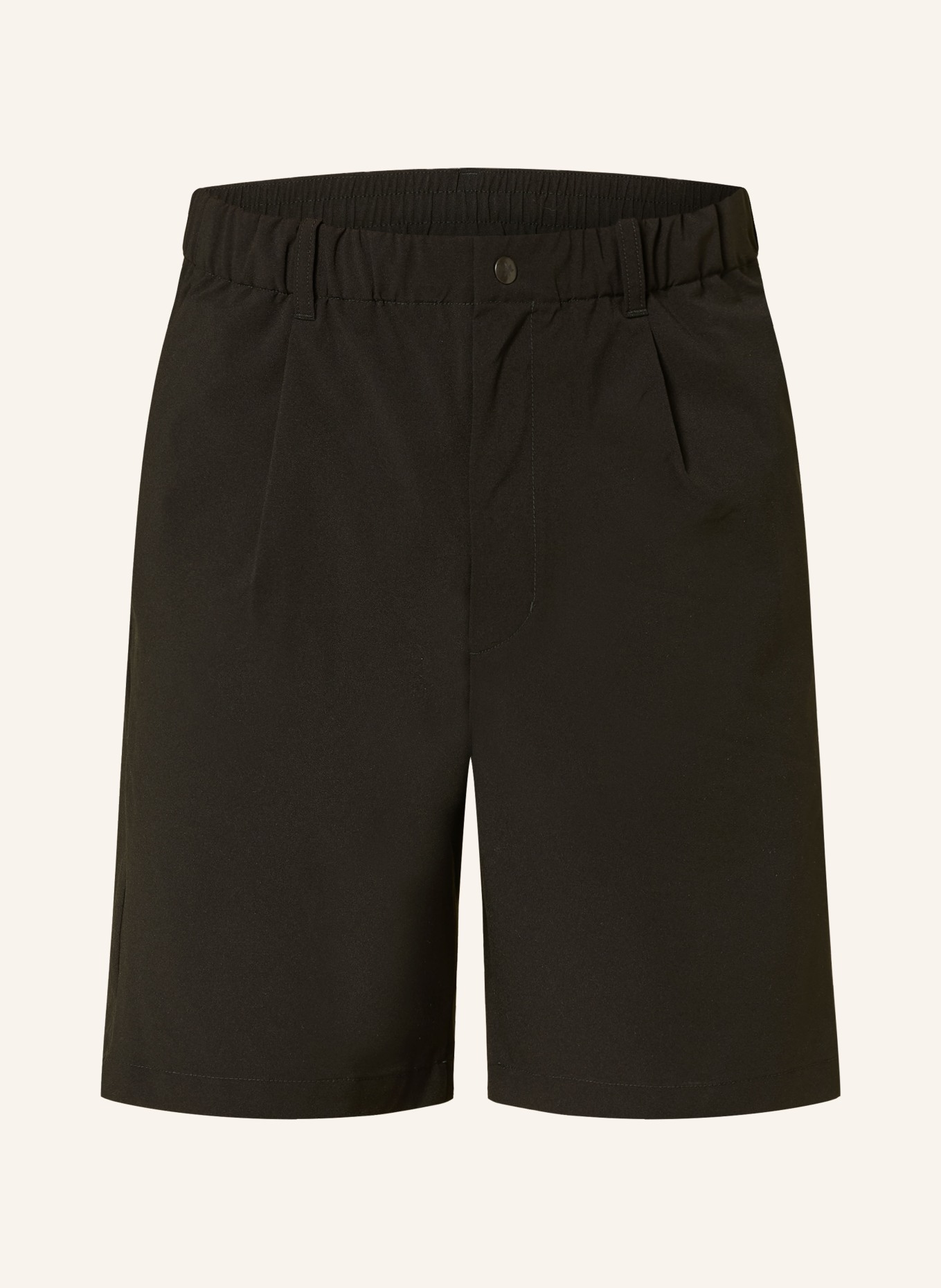 Goldwin Šortky ONE TUCK LIGHT: ČERNÁ