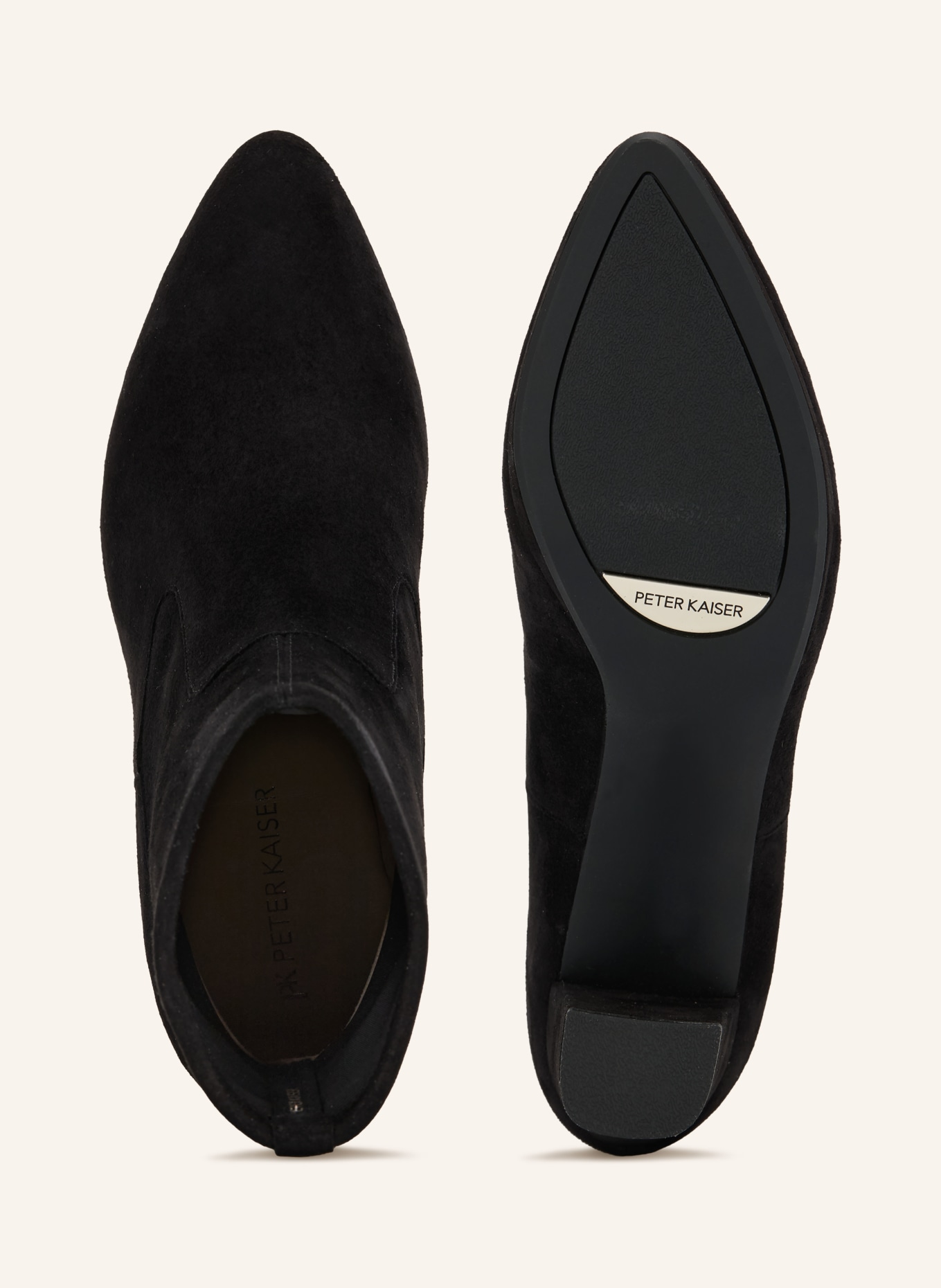 PETER KAISER Stiefeletten BARRIE: SCHWARZ