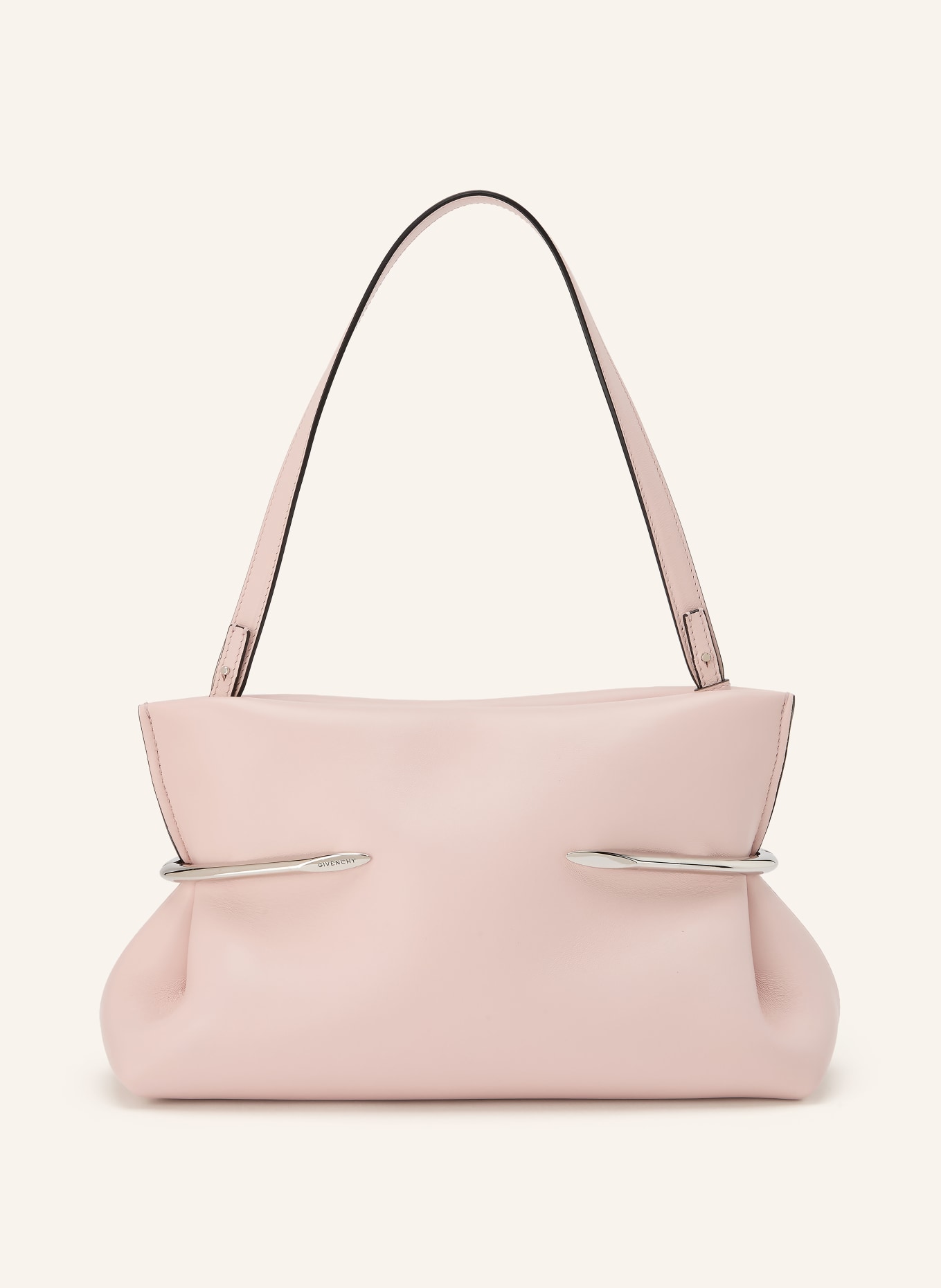 GIVENCHY Kopertówka PINCH: JASNORÓŻOWY / SREBRNY